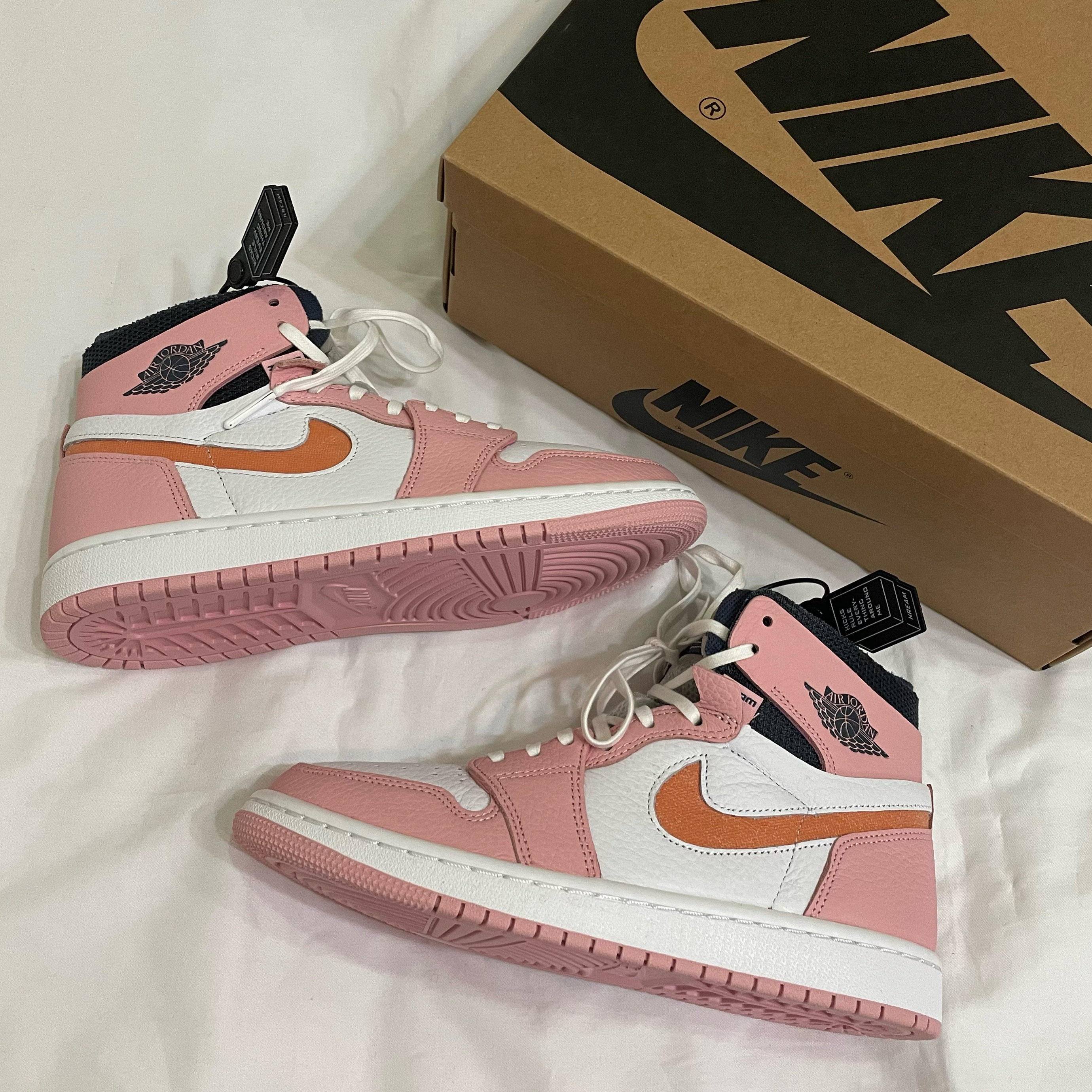 (W) Jordan 1 Zoom Air CMFT Pink Glaze 착용 스타일