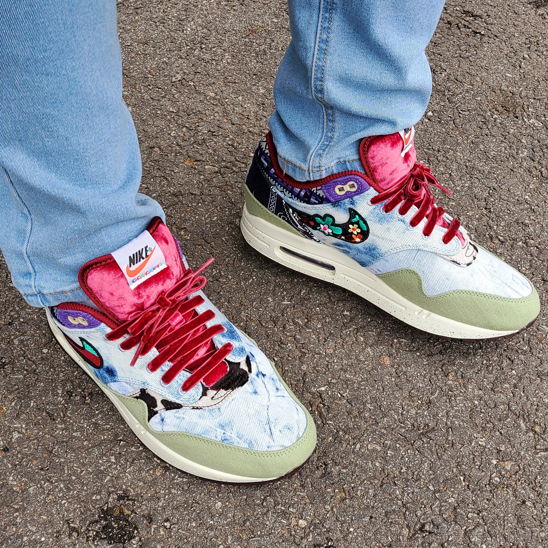 Nike x Concepts Air Max 1 SP Mellow 착용 스타일 - 5