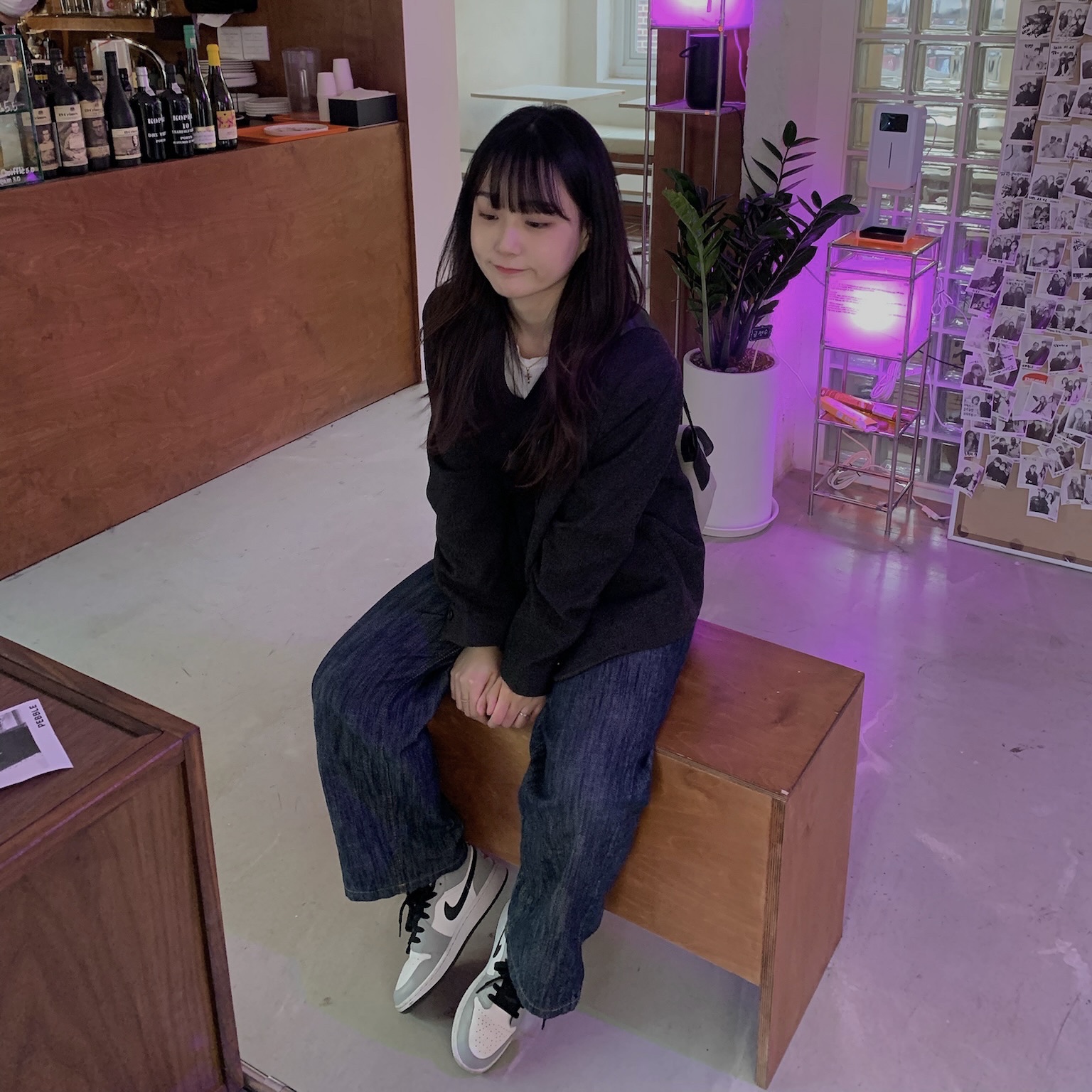 (GS) Jordan 1 Low Light Smoke Grey 착용 스타일