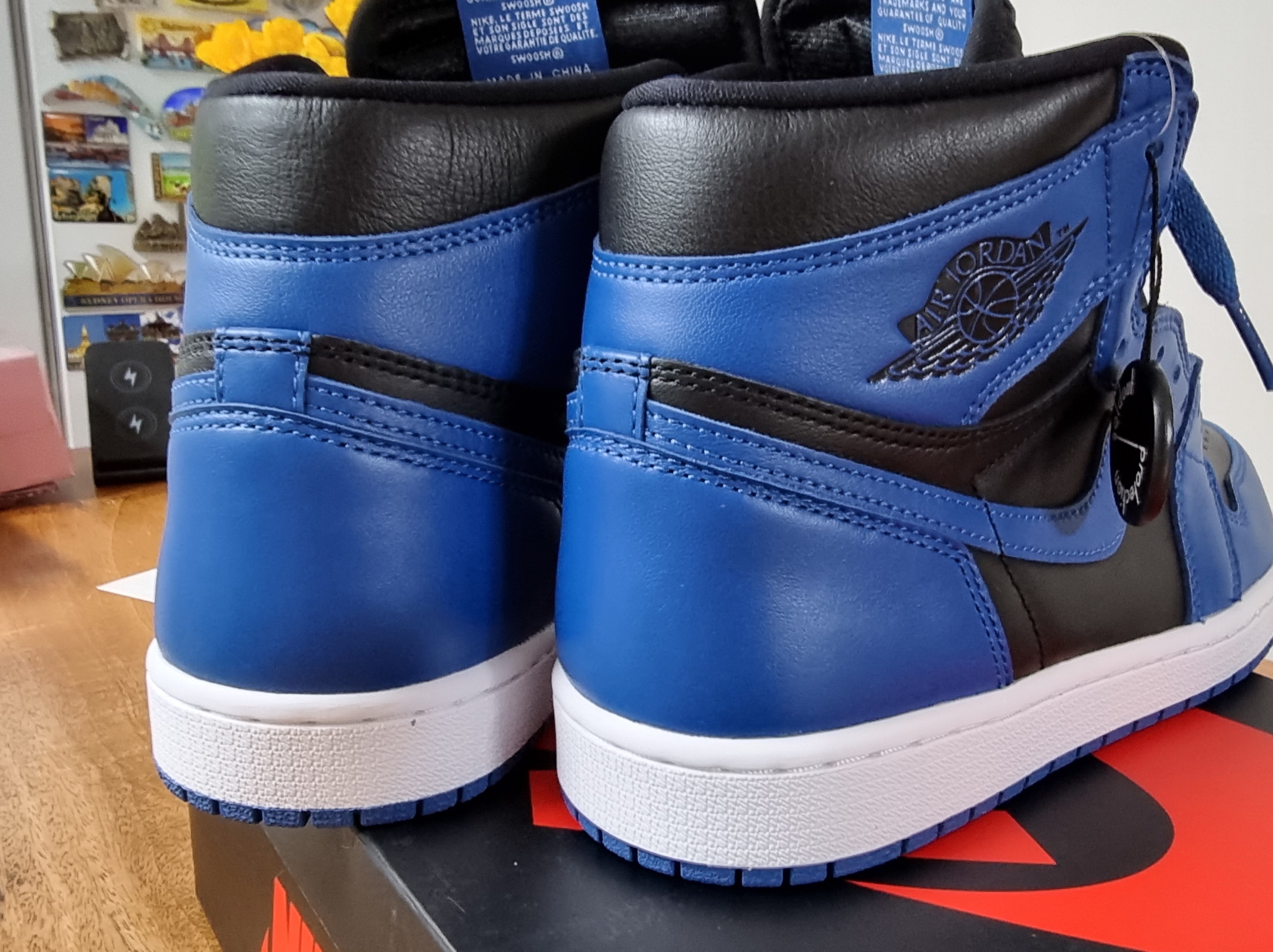 Jordan 1 Retro High OG Dark Marina Blue 착용 스타일