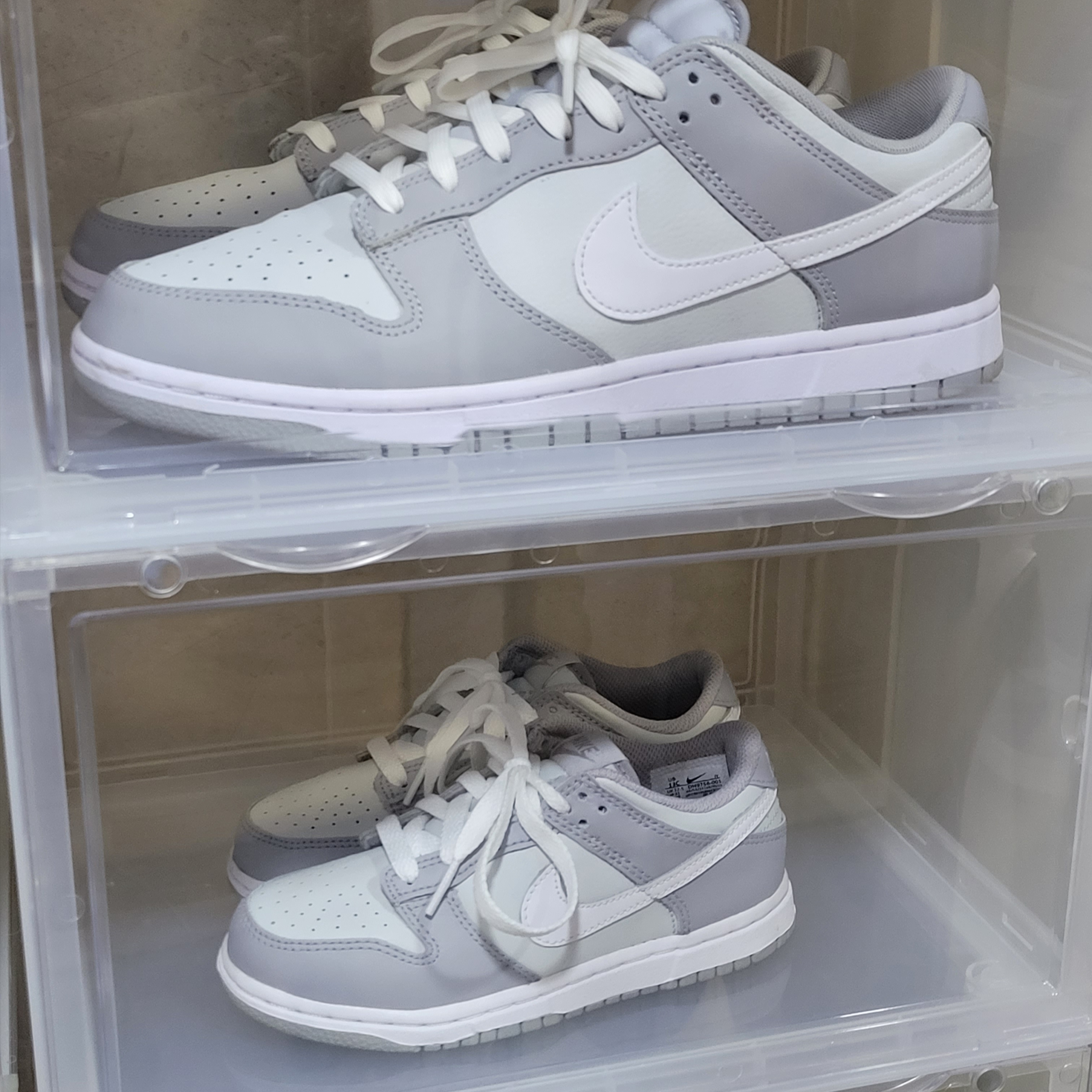 Nike Dunk Low Retro Wolf Grey 착용 스타일