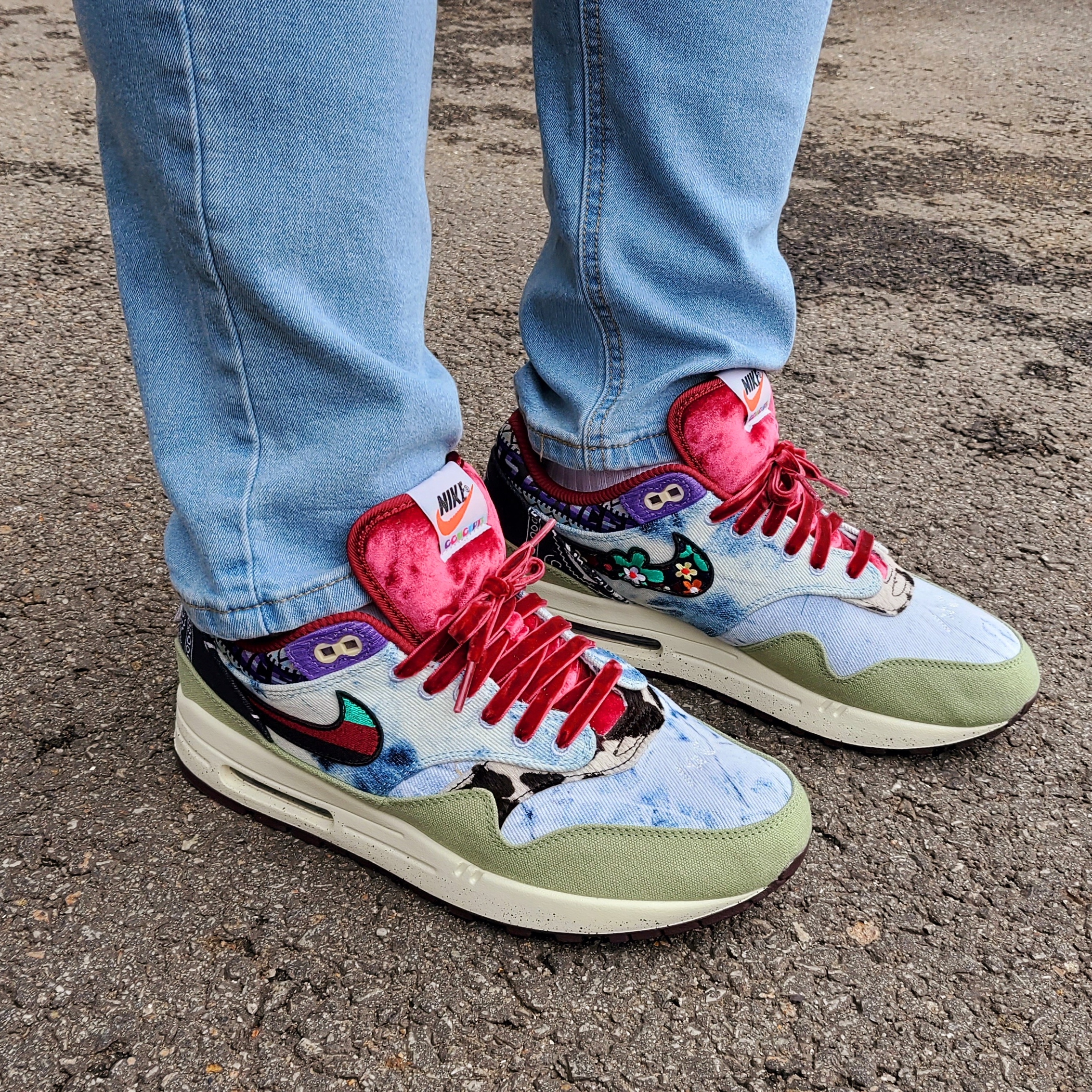 Nike x Concepts Air Max 1 SP Mellow 착용 스타일 - 1