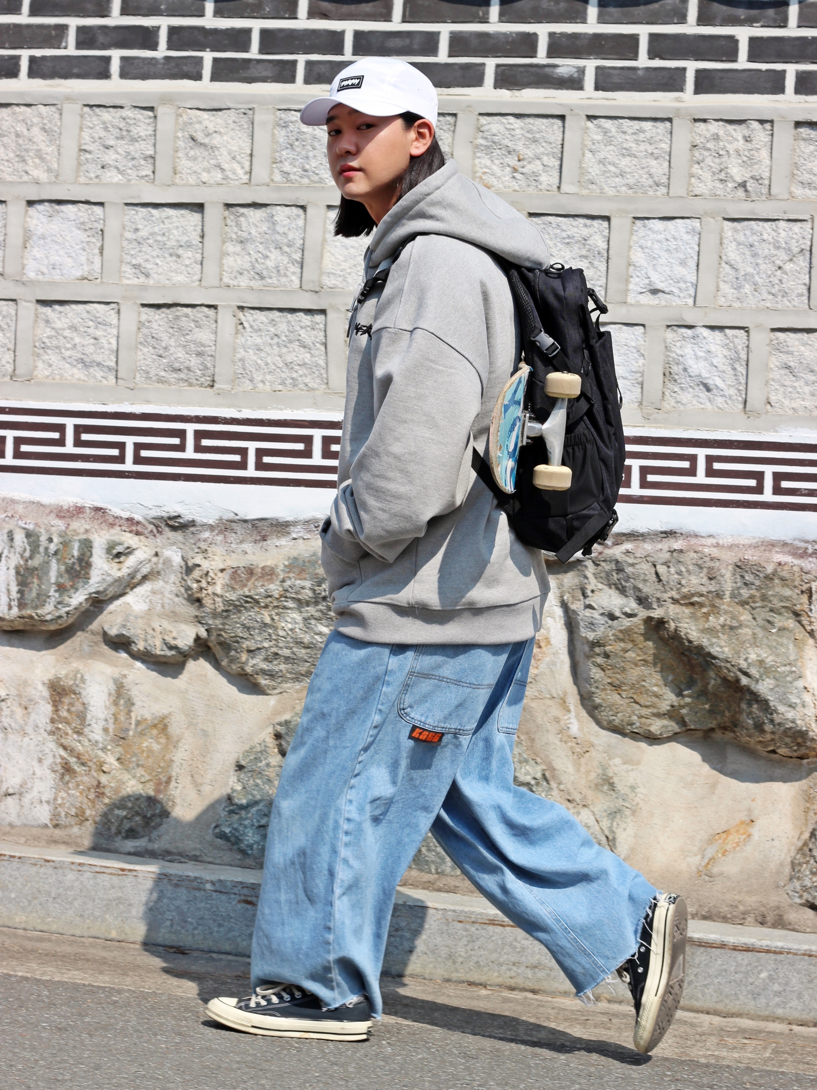 Converse Chuck 70 Ox Black - Standard 착용 스타일 - 4
