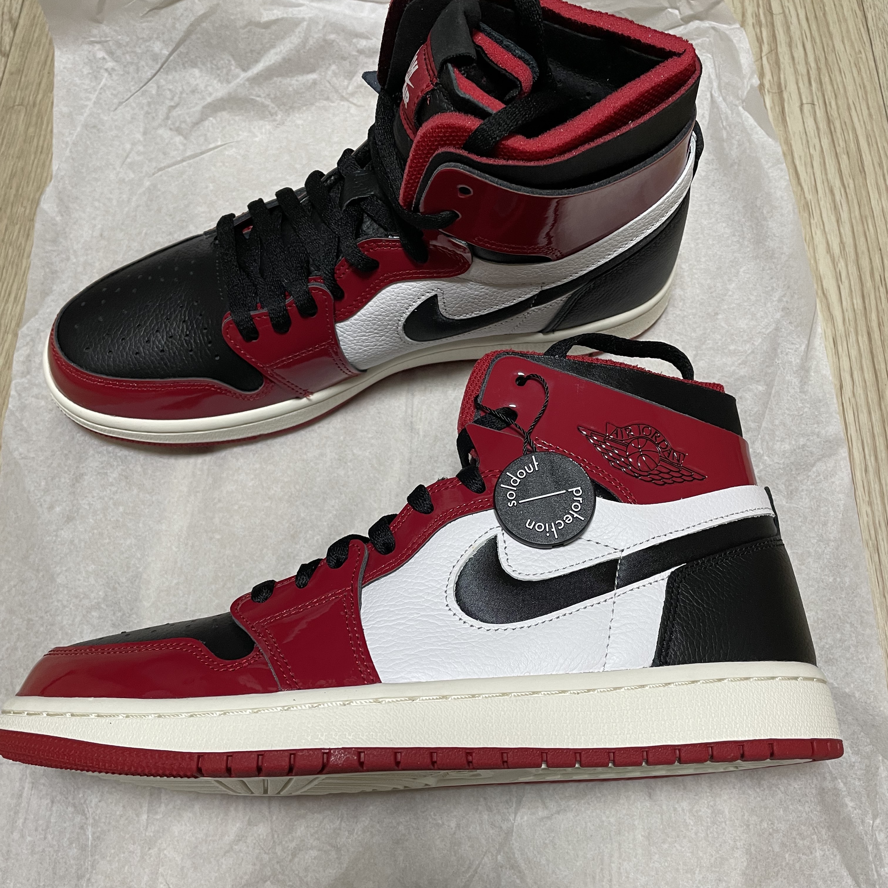 (W) Jordan 1 Zoom Air CMFT Gym Red Black 착용 스타일