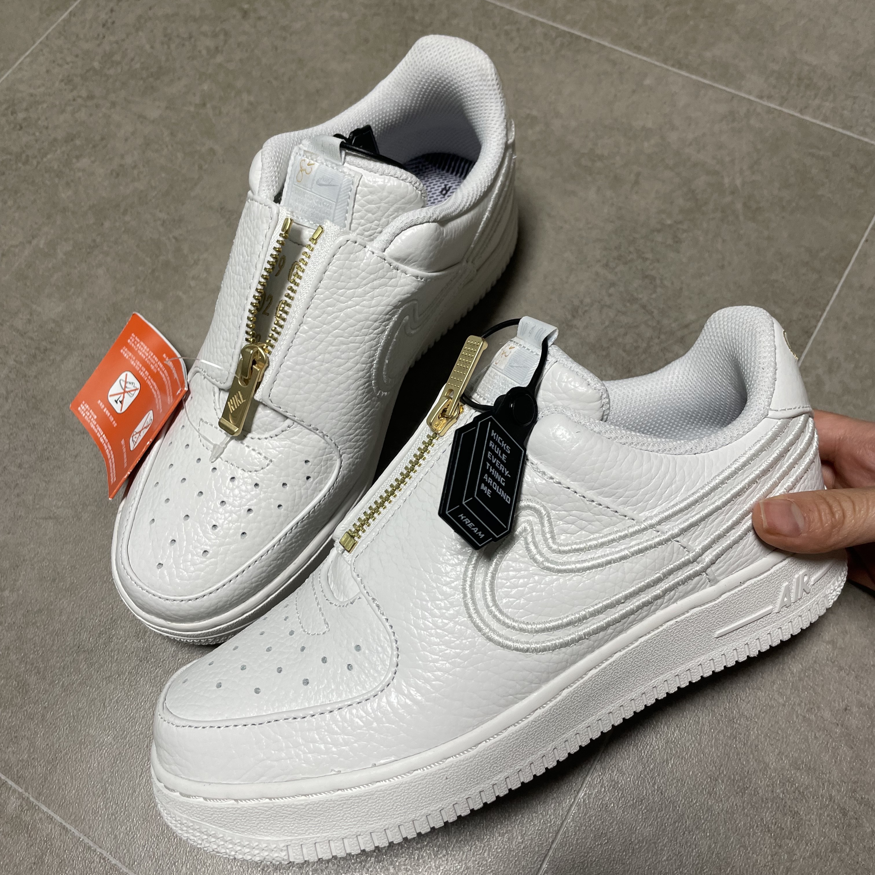 (W) Nike x Serena Williams Air Force 1 LXX Summit White 착용 스타일 - 1