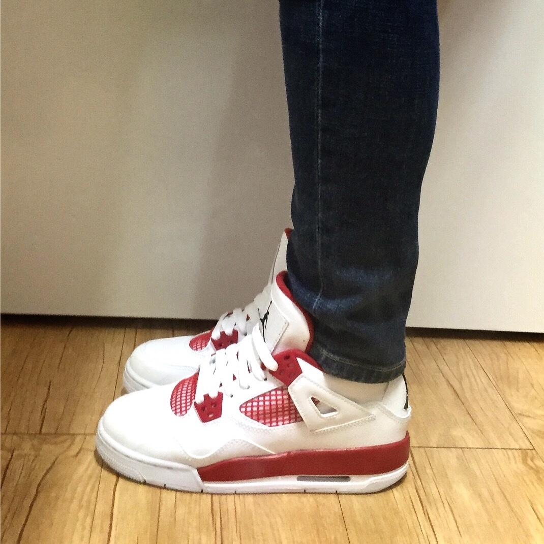 (GS) Jordan 4 Retro Alternate 89 착용 스타일 - 1