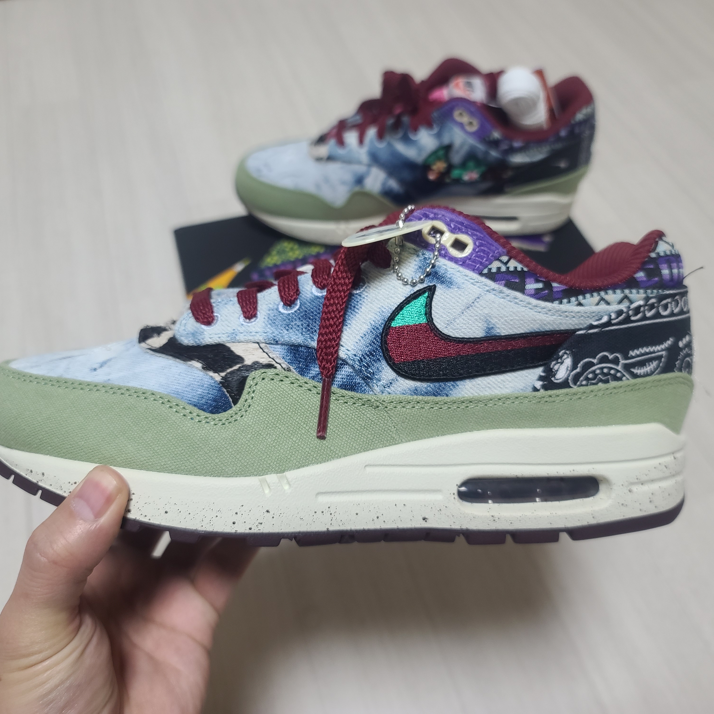 Nike x Concepts Air Max 1 SP Mellow 착용 스타일 - 2