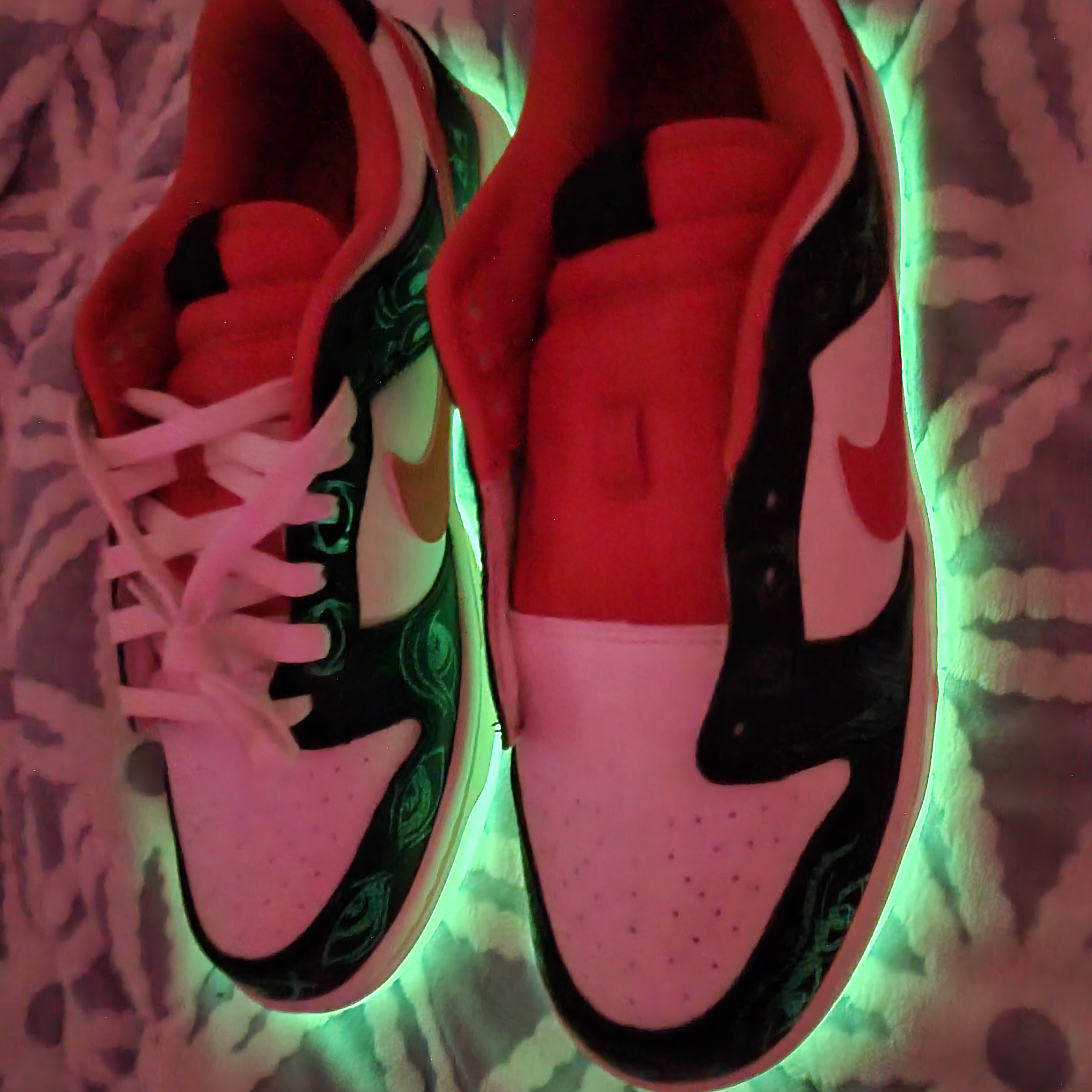 Nike Dunk Low Retro PRM Halloween 착용 스타일 - 2