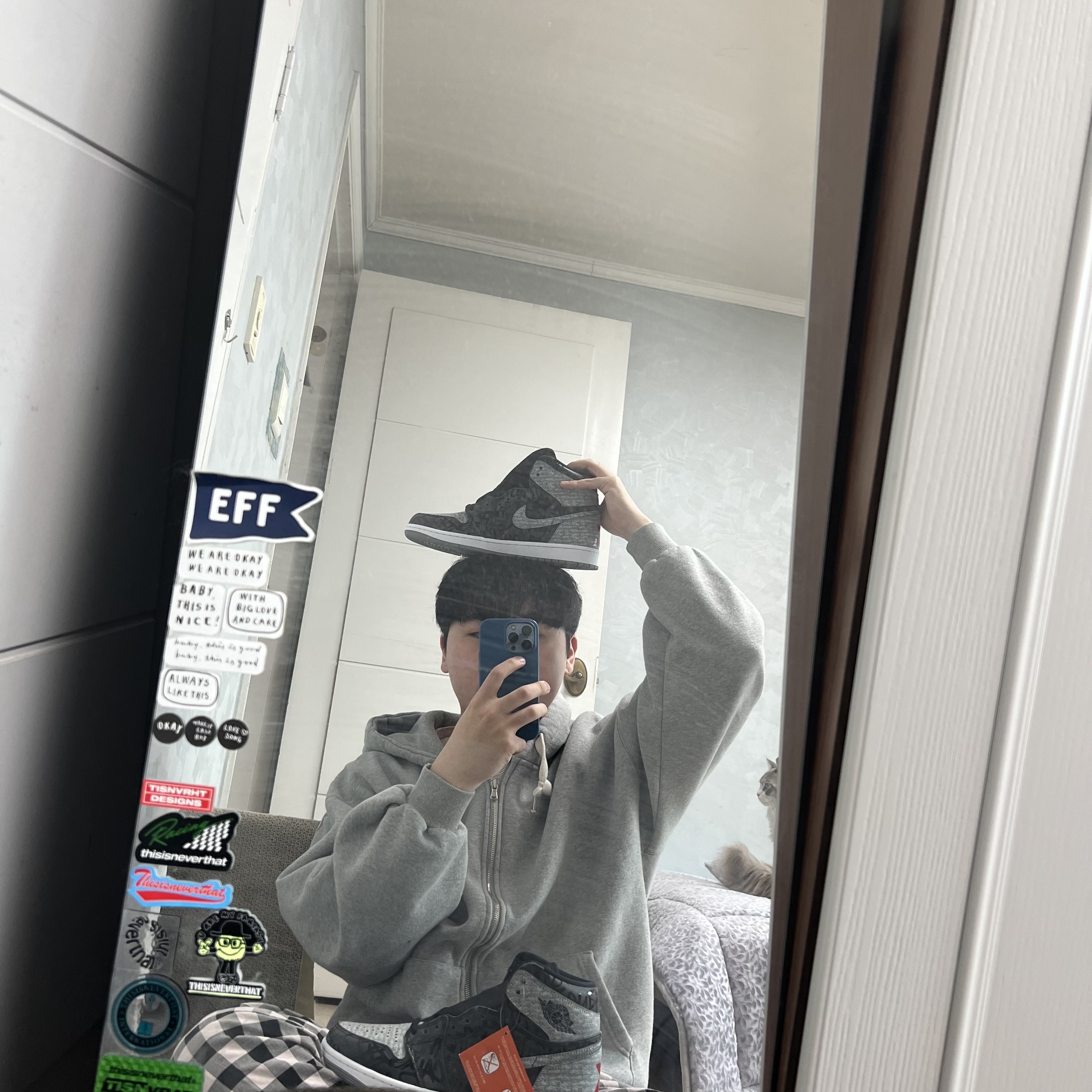 Jordan 1 Retro High OG Rebellionaire 착용 스타일