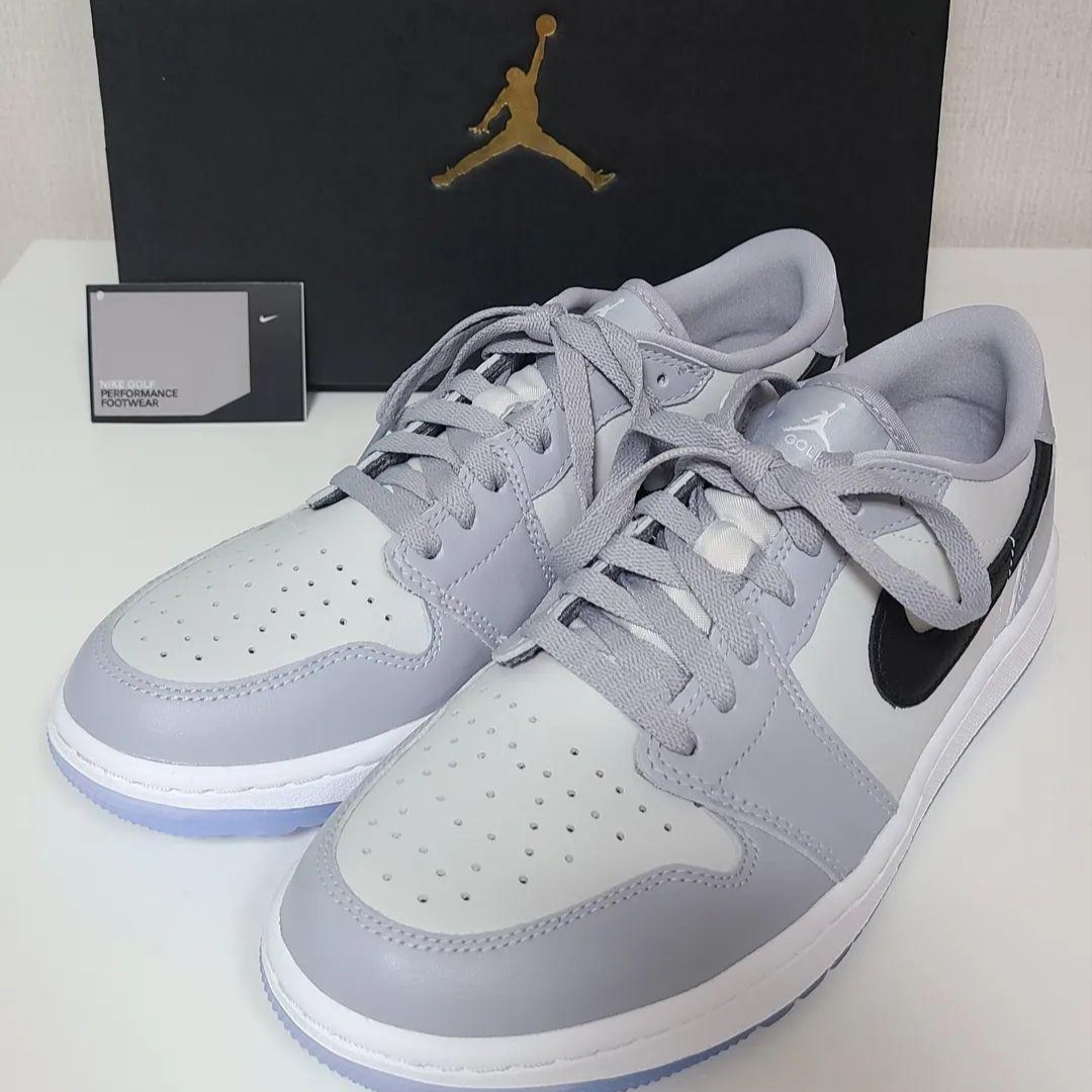 Jordan 1 Low Golf Wolf Grey 착용 스타일