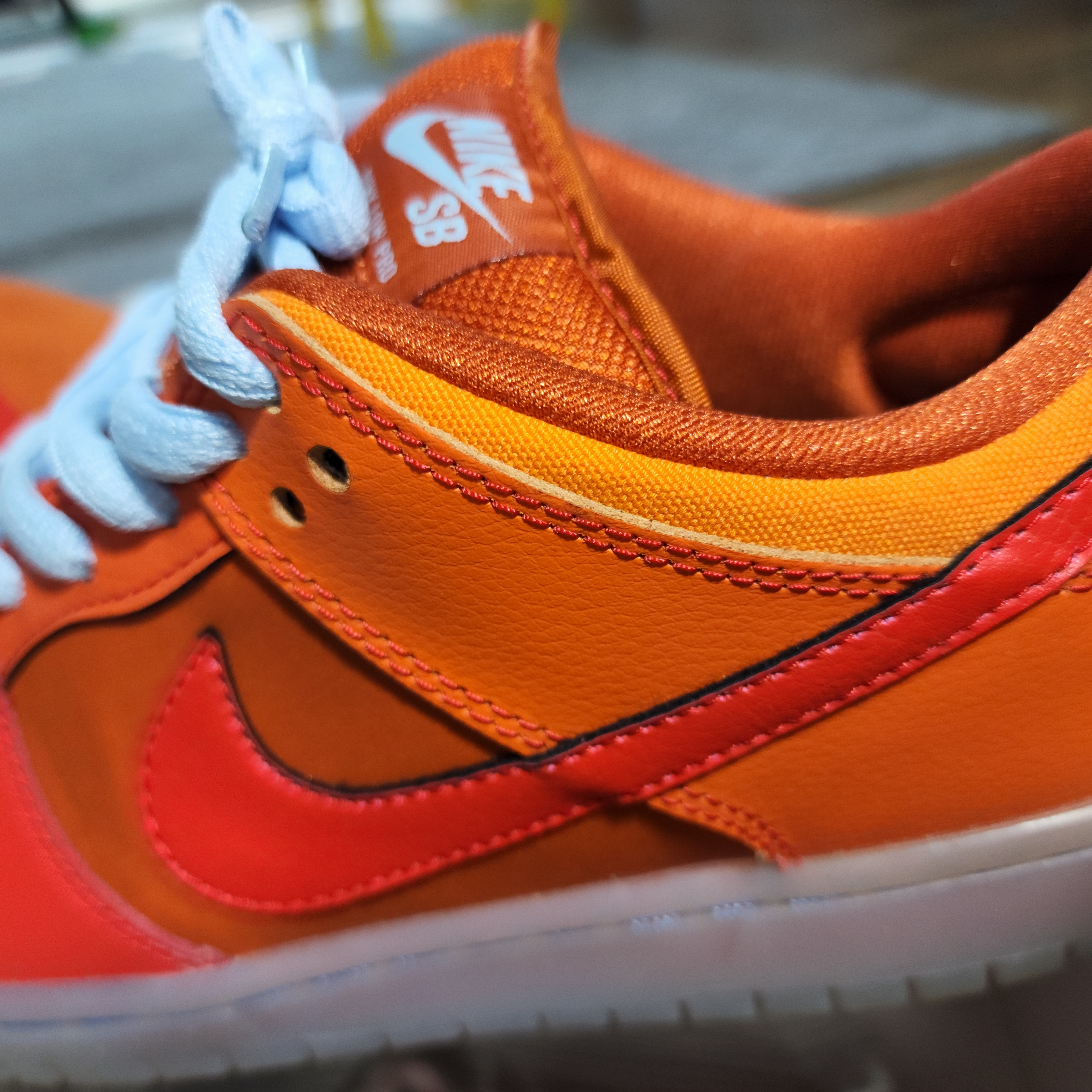 Nike Dunk Low Pro SB Gamma Orange 착용 스타일