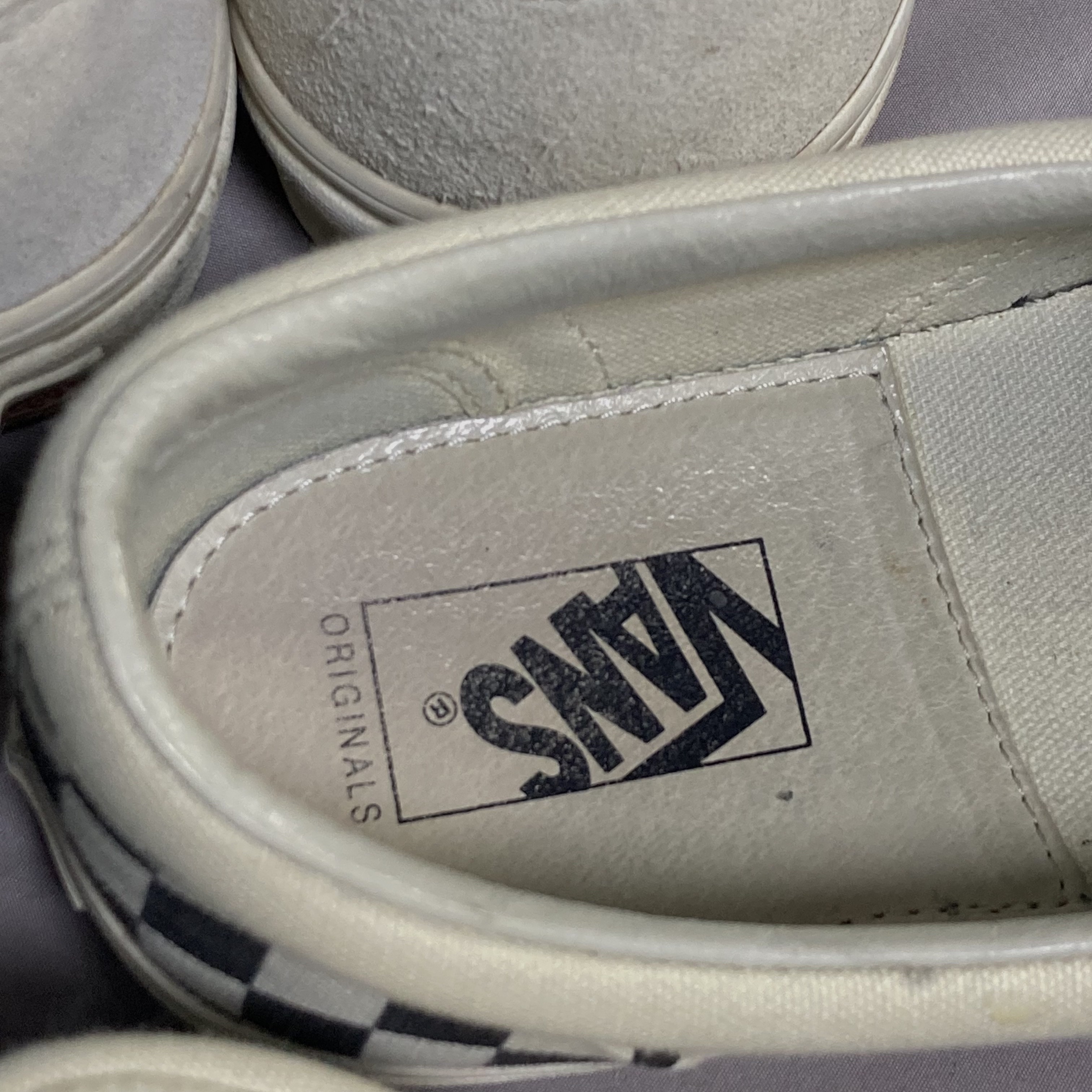 Vans Vault OG Classic Slip-On LX Checkerboard 착용 스타일 - 2