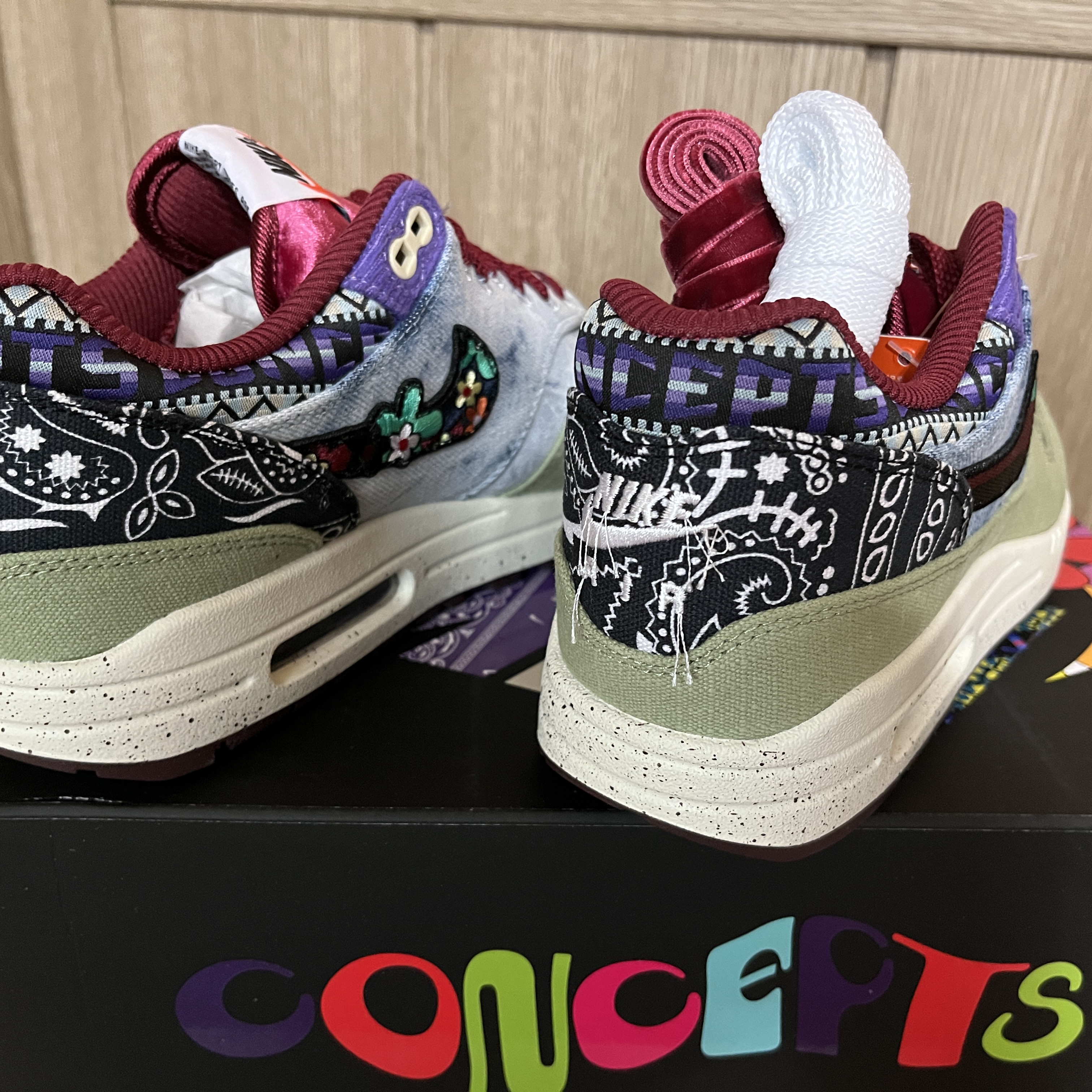 Nike x Concepts Air Max 1 SP Mellow 착용 스타일 - 2