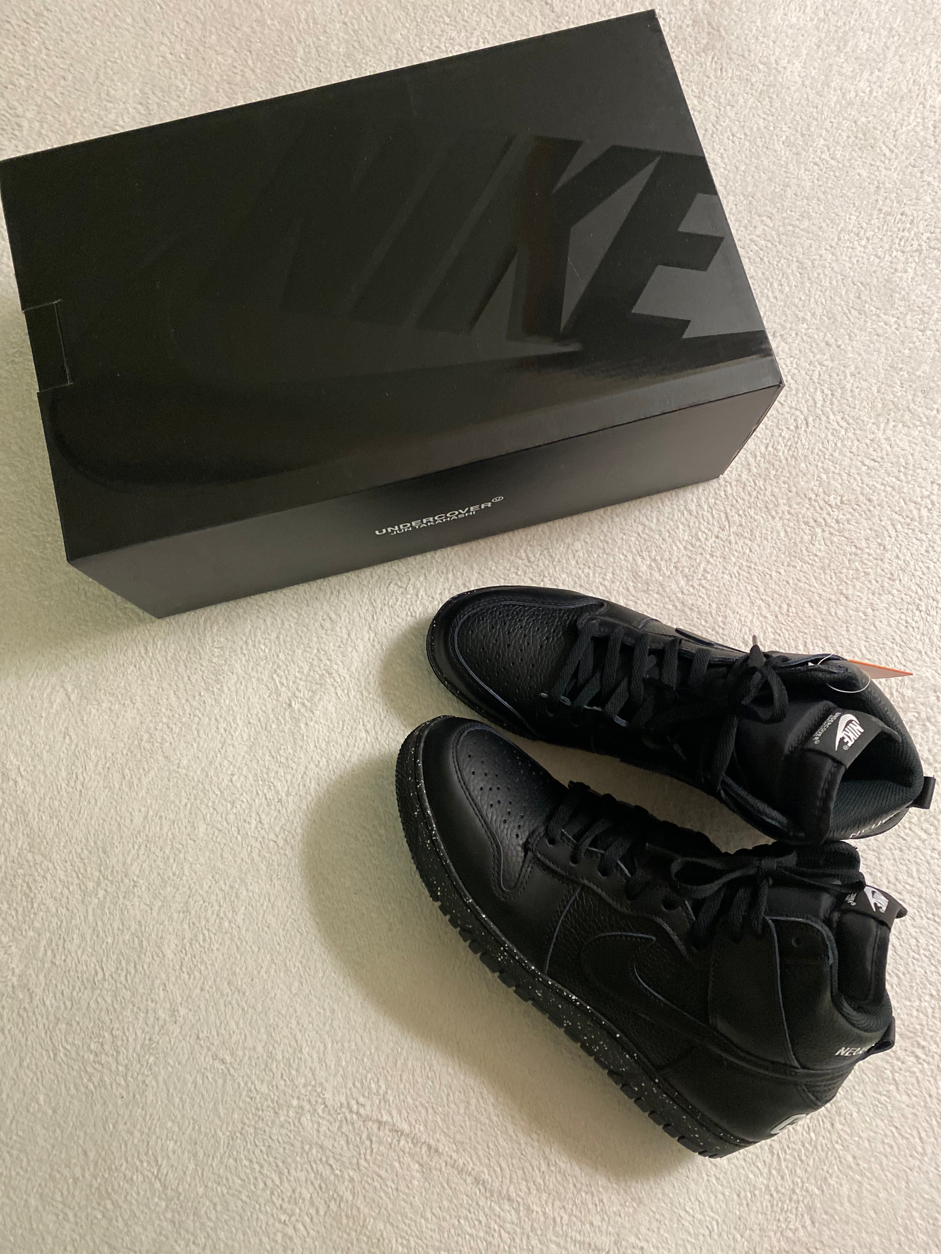 Nike x Undercover Dunk High 1985 Black 착용 스타일