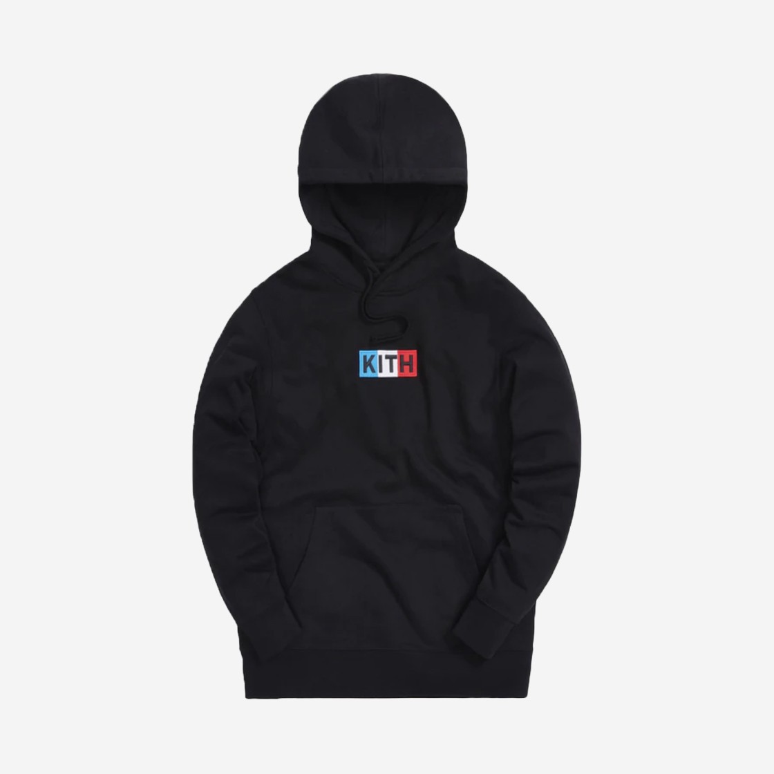 Kith Paris Box Logo Hoodie Black 상세 이미지 1