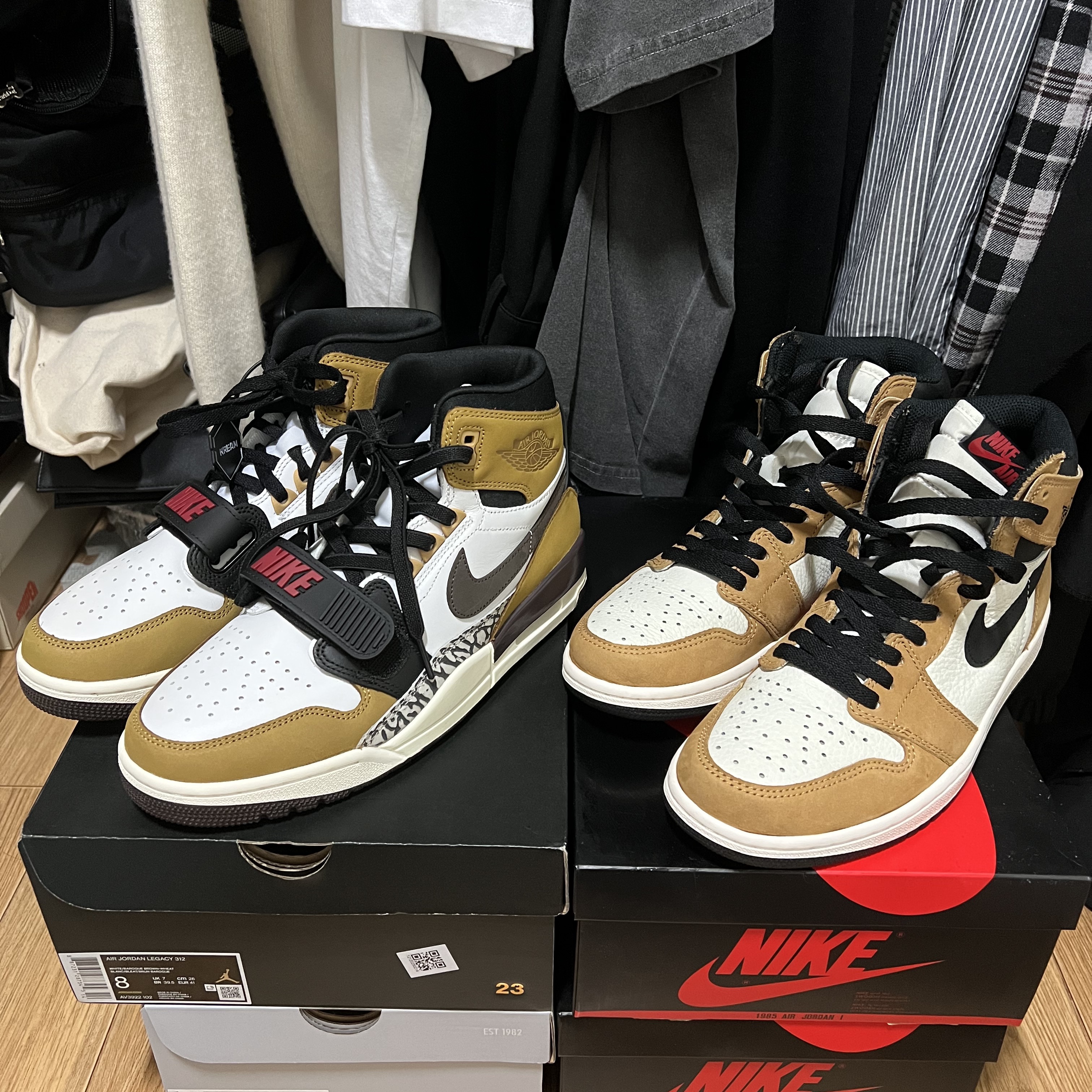 Jordan Legacy 312 Rookie of the Year, Jordan 1 Retro High Rookie of the Year 착용 스타일 - 2