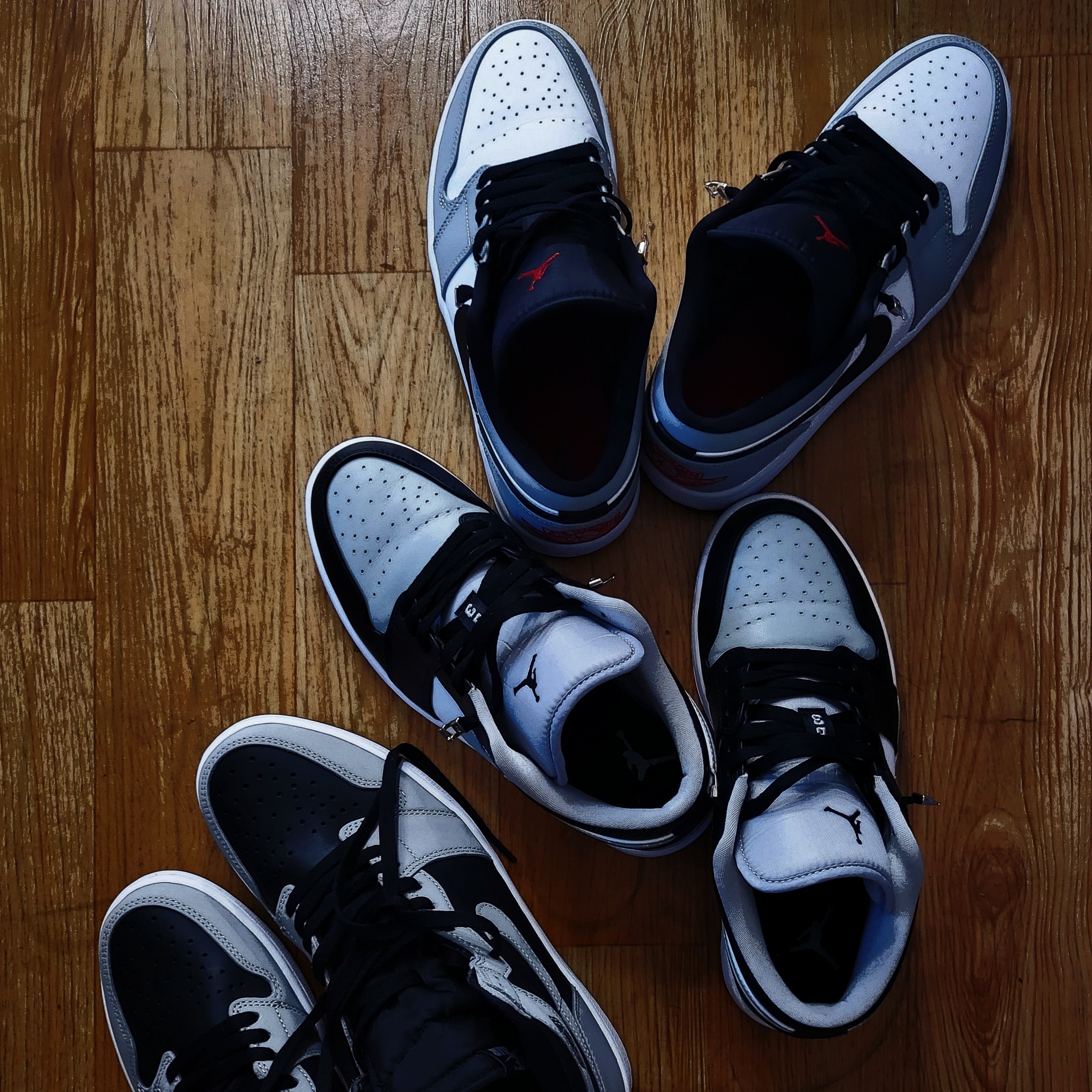 Jordan 1 Low Light Smoke Grey, Jordan 1 Low Black Light Smoke Grey 착용 스타일