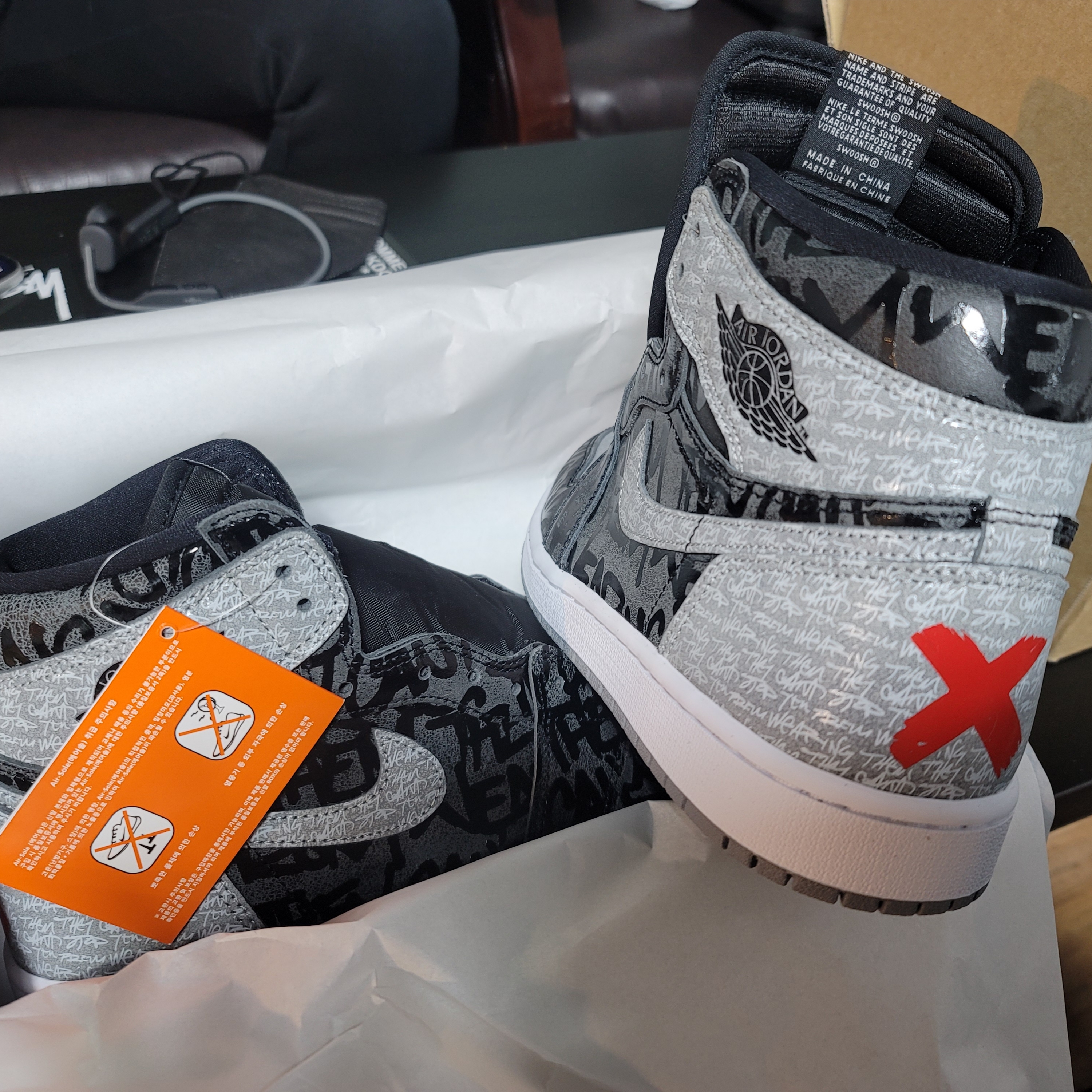 Jordan 1 Retro High OG Rebellionaire 착용 스타일