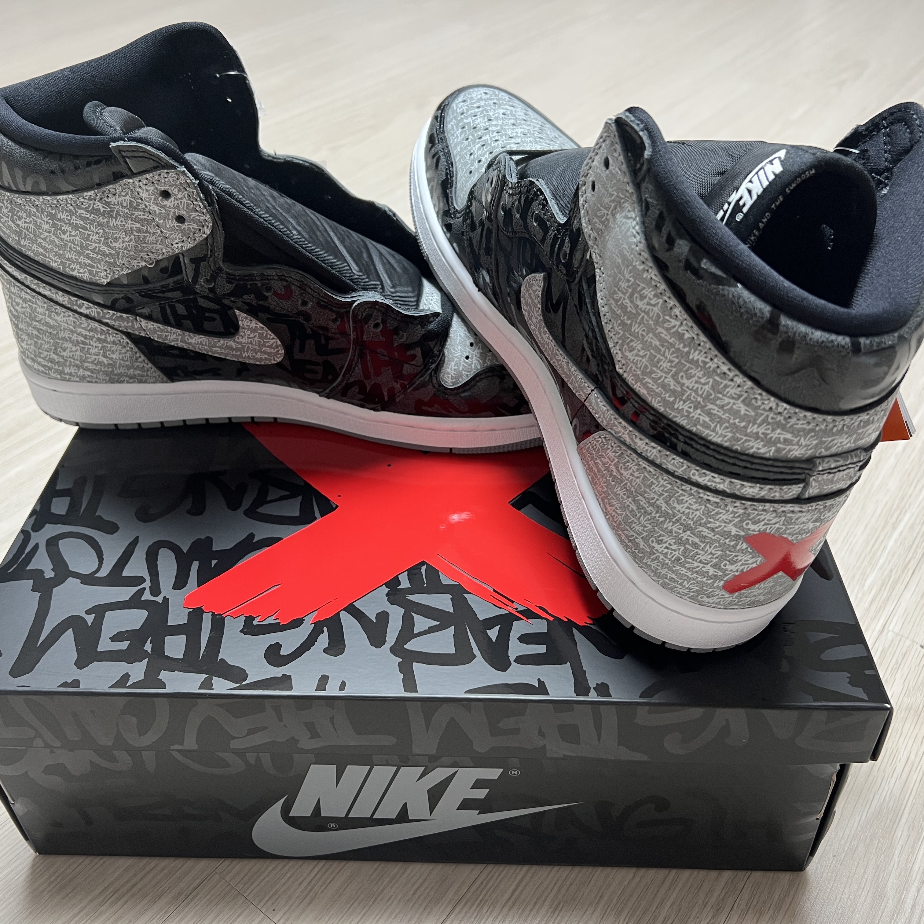 Jordan 1 Retro High OG Rebellionaire 착용 스타일