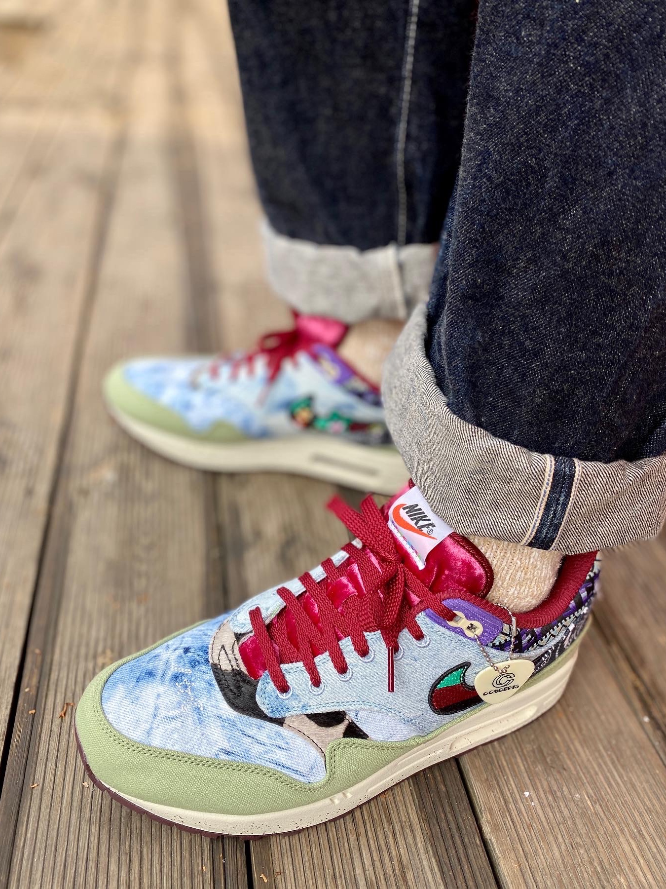 Nike x Concepts Air Max 1 SP Mellow 착용 스타일 - 2