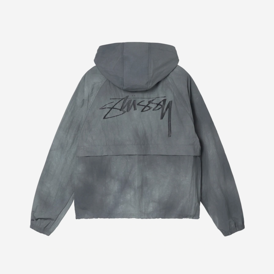 스투시 웨이브 다이 비치 쉘 자켓 그레이 | Stussy | KREAM