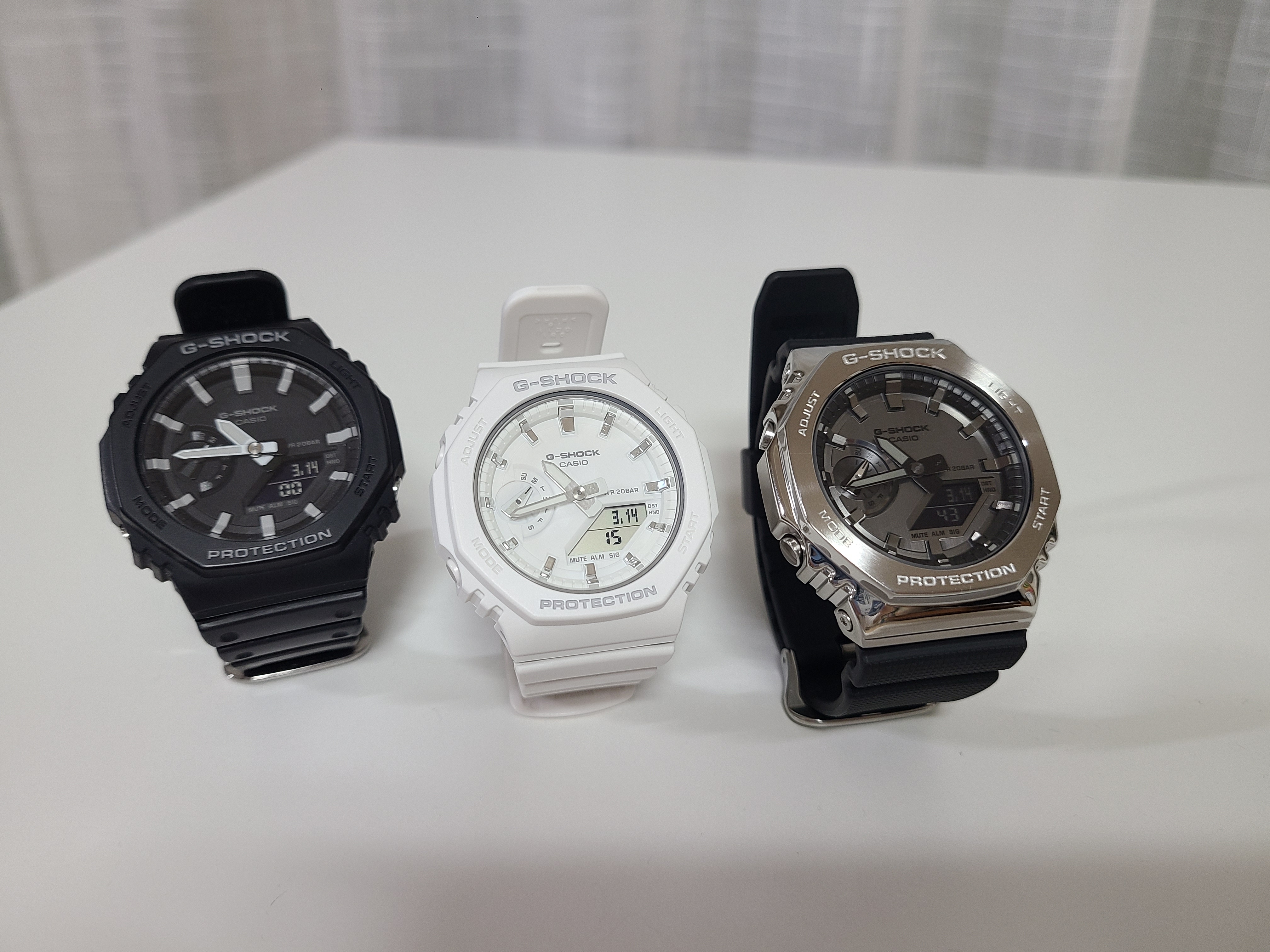 Casio G-Shock GA-2100-1A, Casio G-Shock GM-2100-1A 착용 스타일