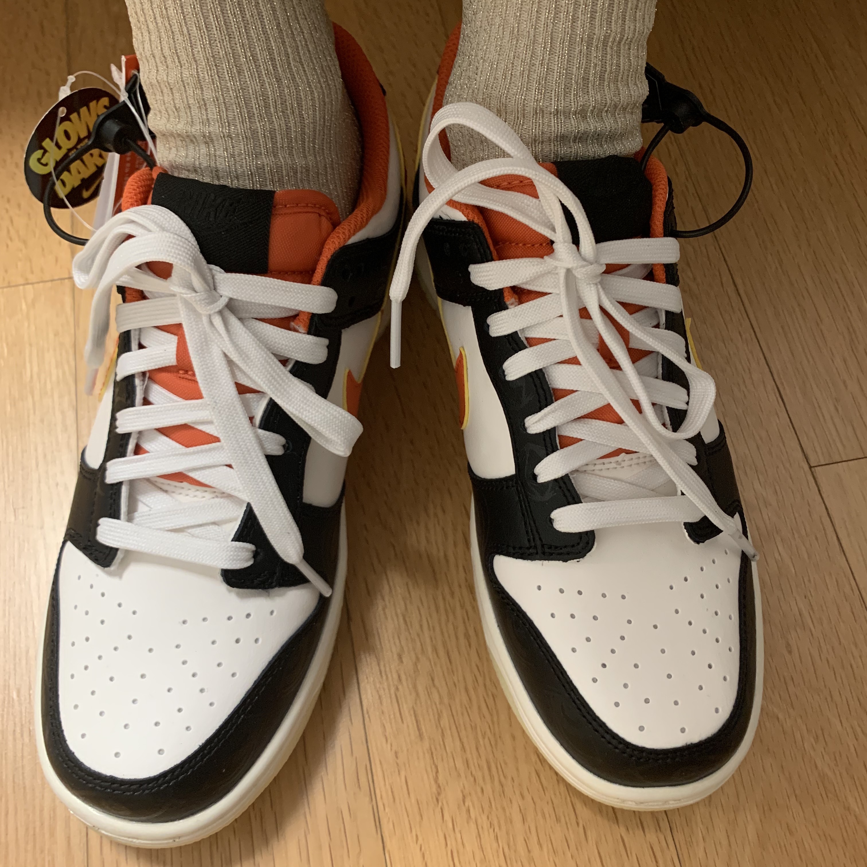 (GS) Nike Dunk Low PRM Halloween 착용 스타일 - 1