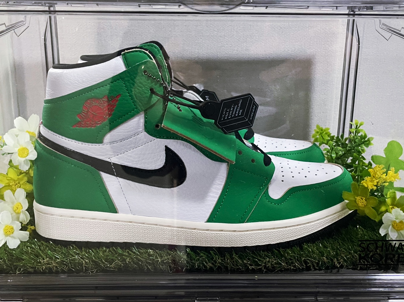(W) Jordan 1 Retro High OG Lucky Green 착용 스타일