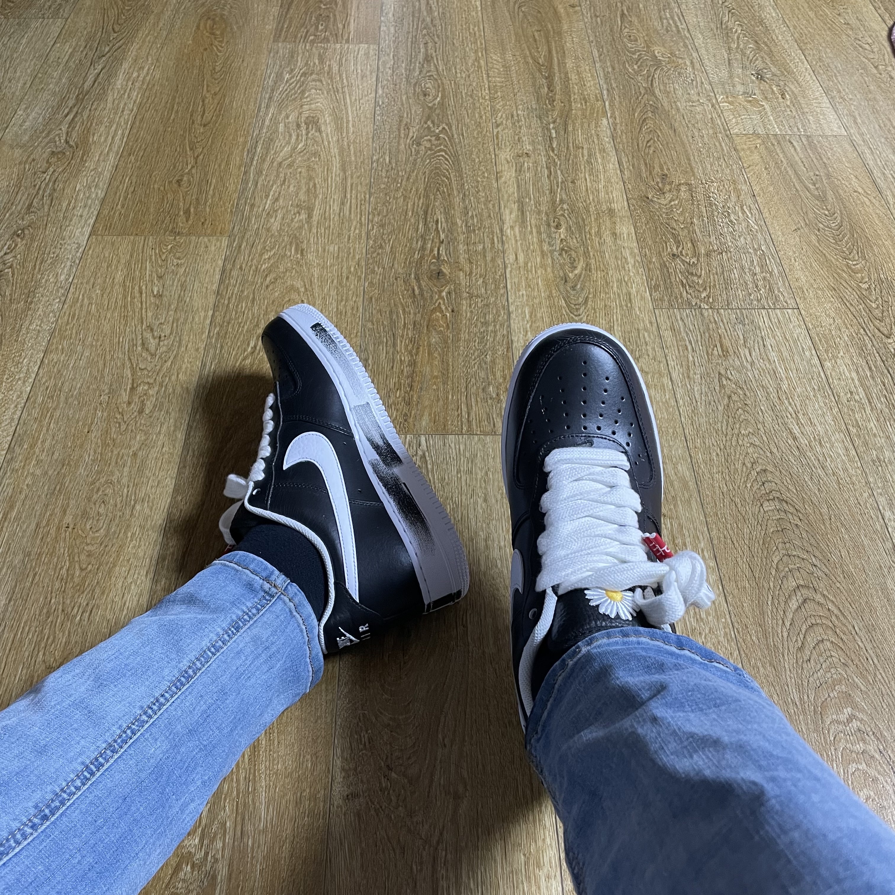 Nike x Peaceminusone Air Force 1 Low Para-Noise 착용 스타일 - 2