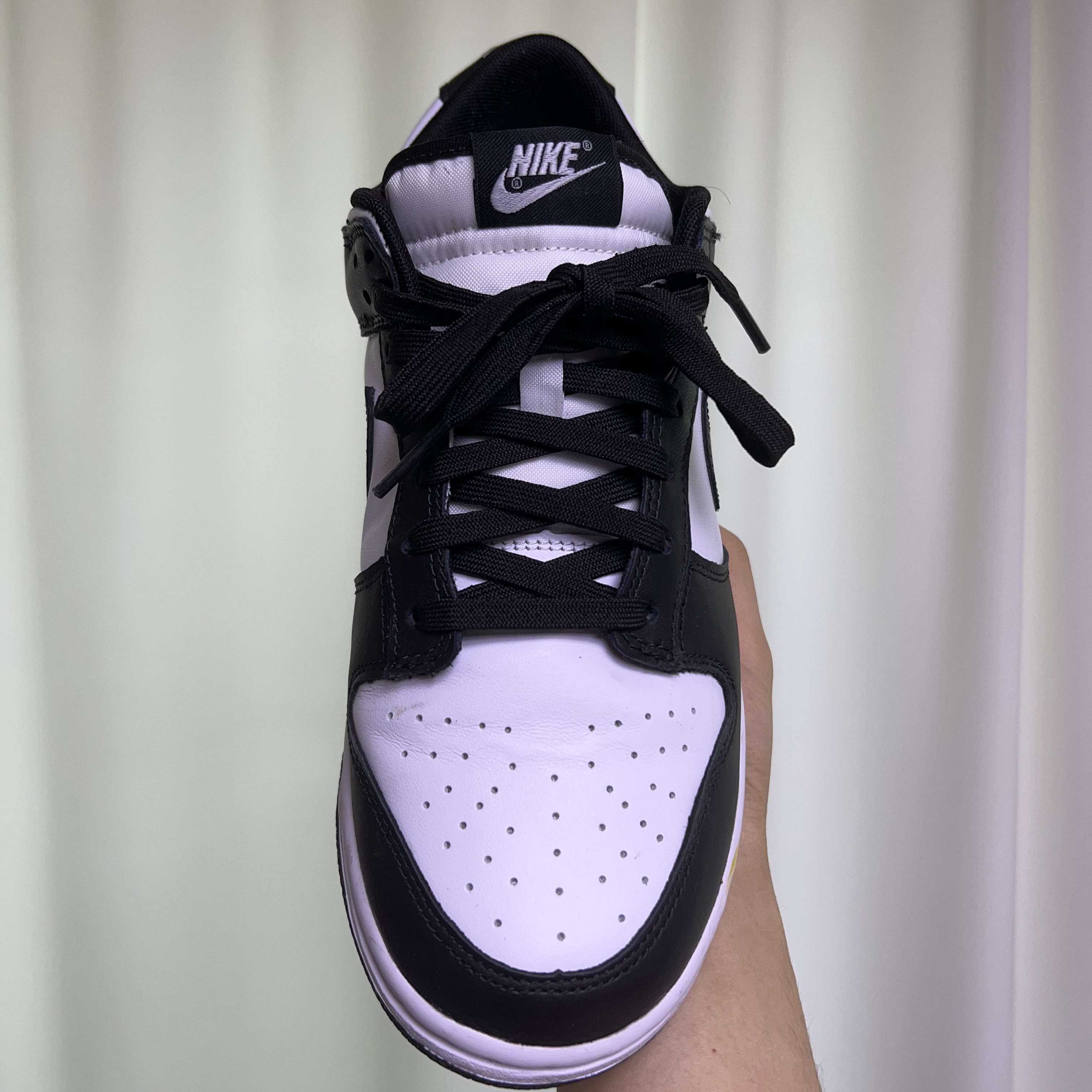 Nike Dunk Low Retro Black 착용 스타일 - 4