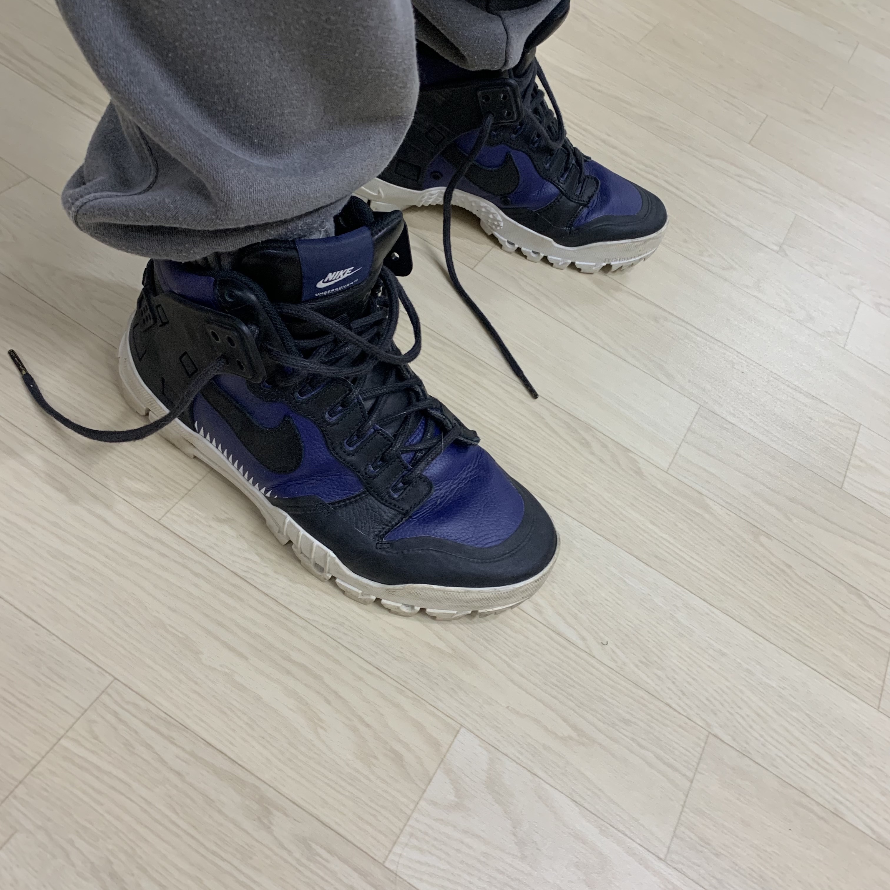 Nike x Undercover SFB Jungle Dunk Black 착용 스타일