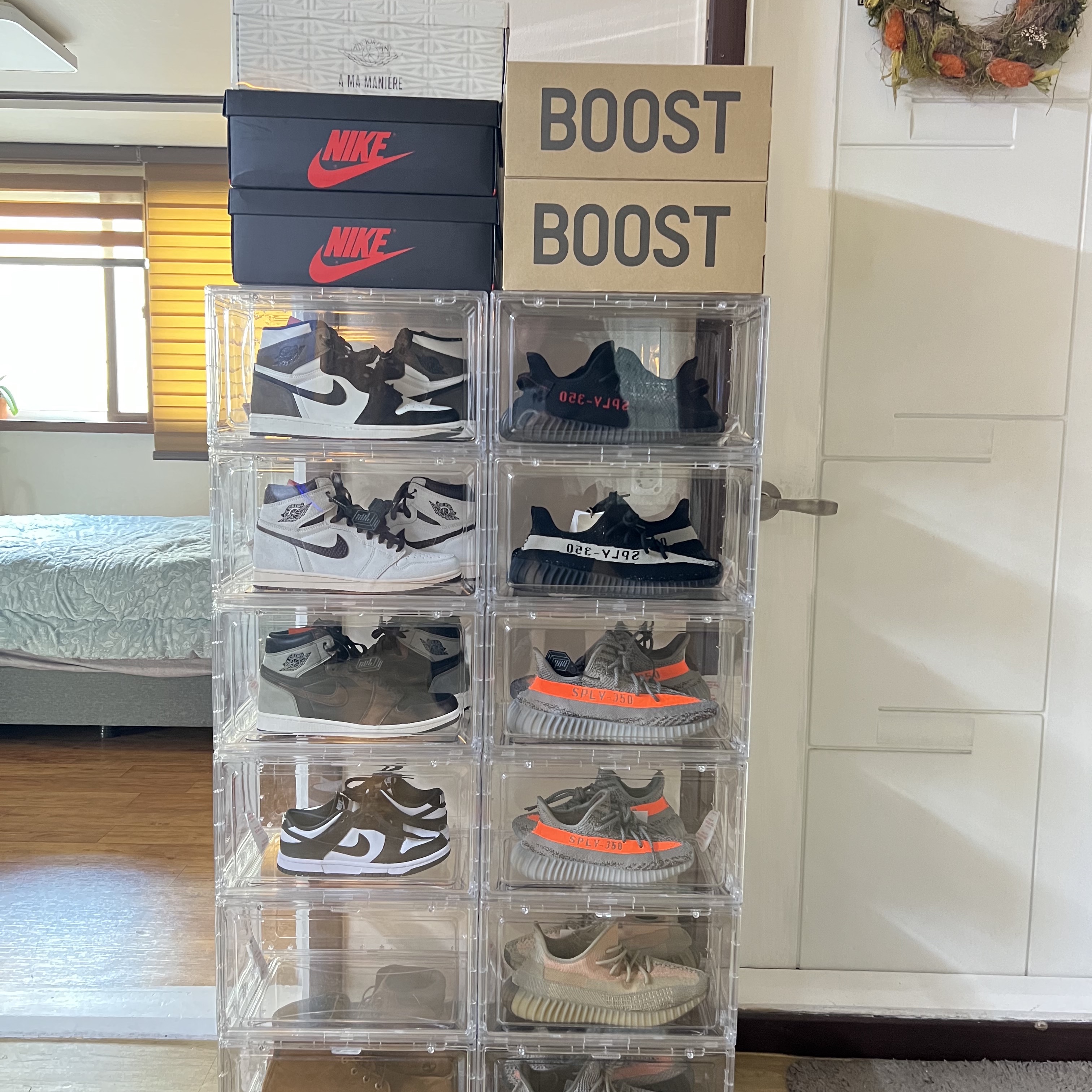 Adidas Yeezy Boost 350 V2 Core Black White 2022, Adidas Yeezy Boost 350 V2 Beluga - Reflective 착용 스타일 - 2