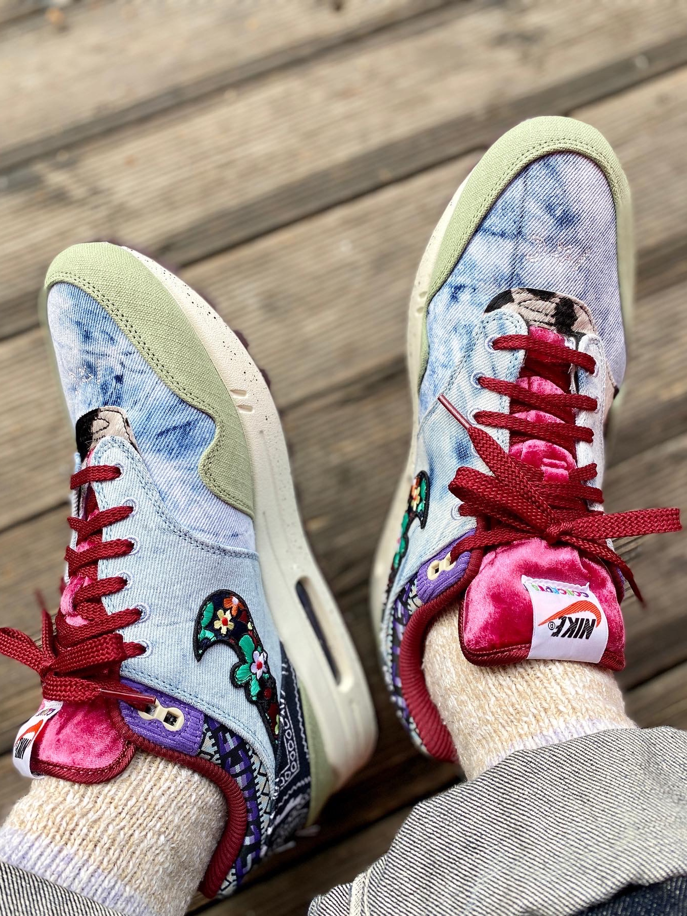 Nike x Concepts Air Max 1 SP Mellow 착용 스타일 - 1