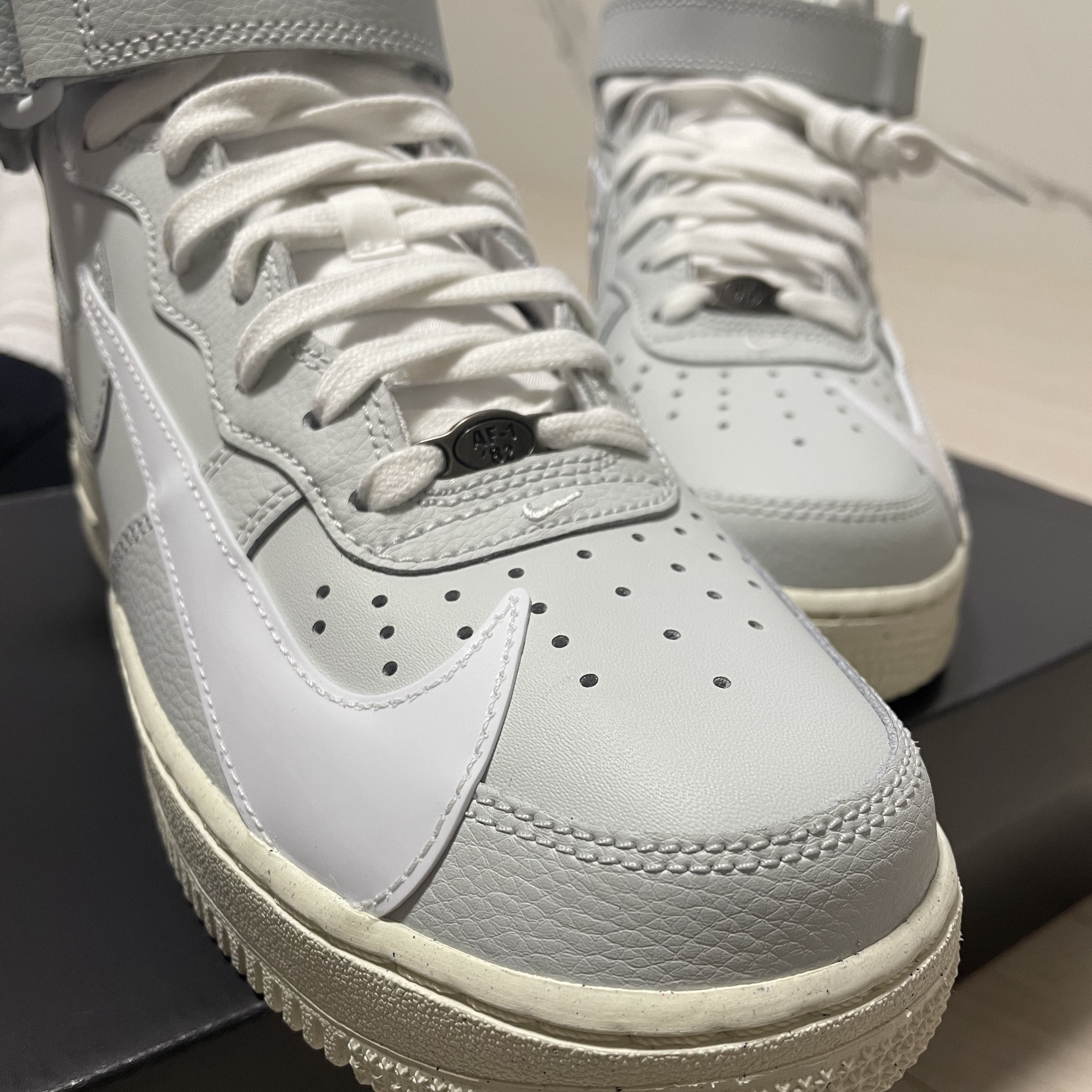 Nike Air Force 1 Mid '07 Premium Copy and Paste 착용 스타일 - 4