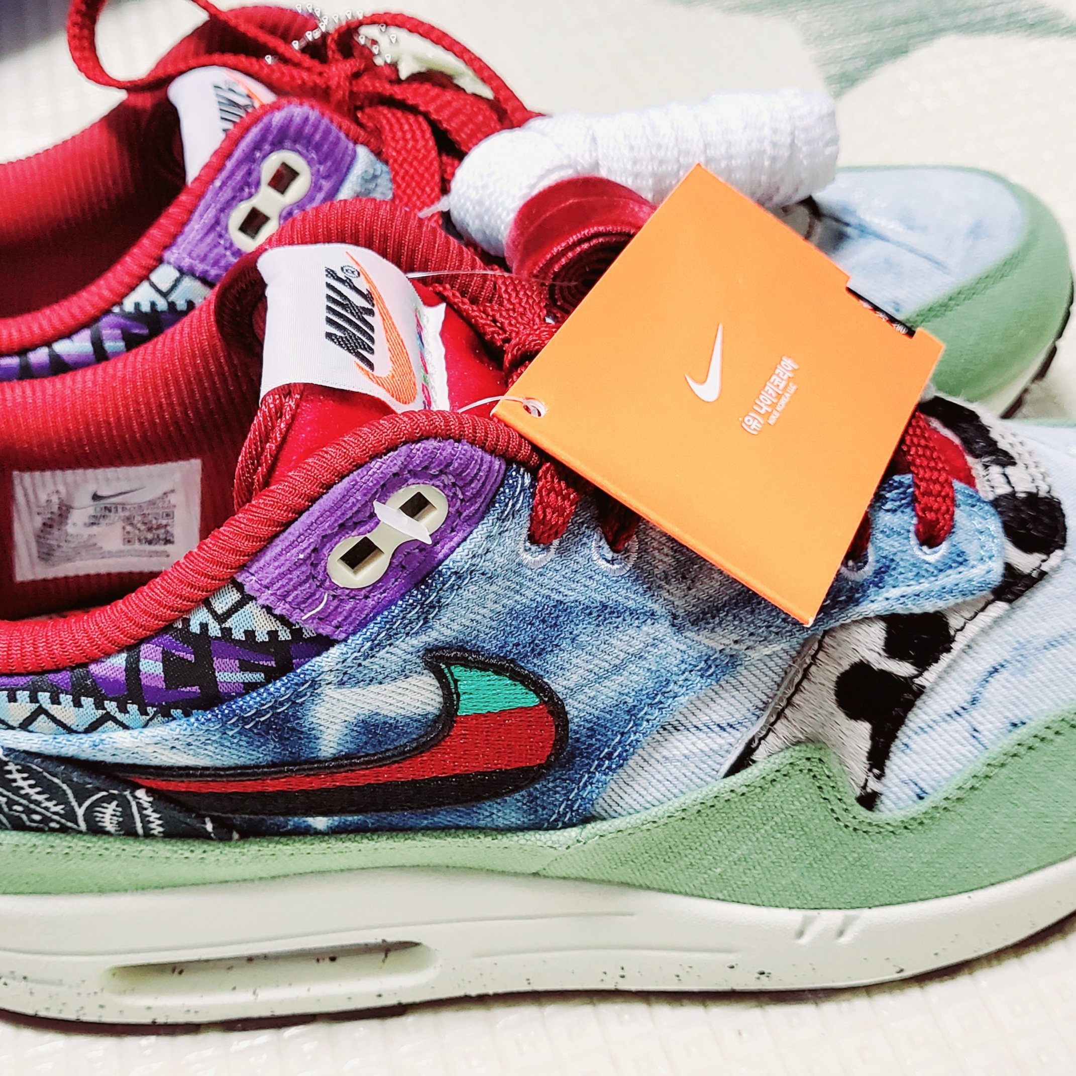 Nike x Concepts Air Max 1 SP Mellow 착용 스타일 - 2