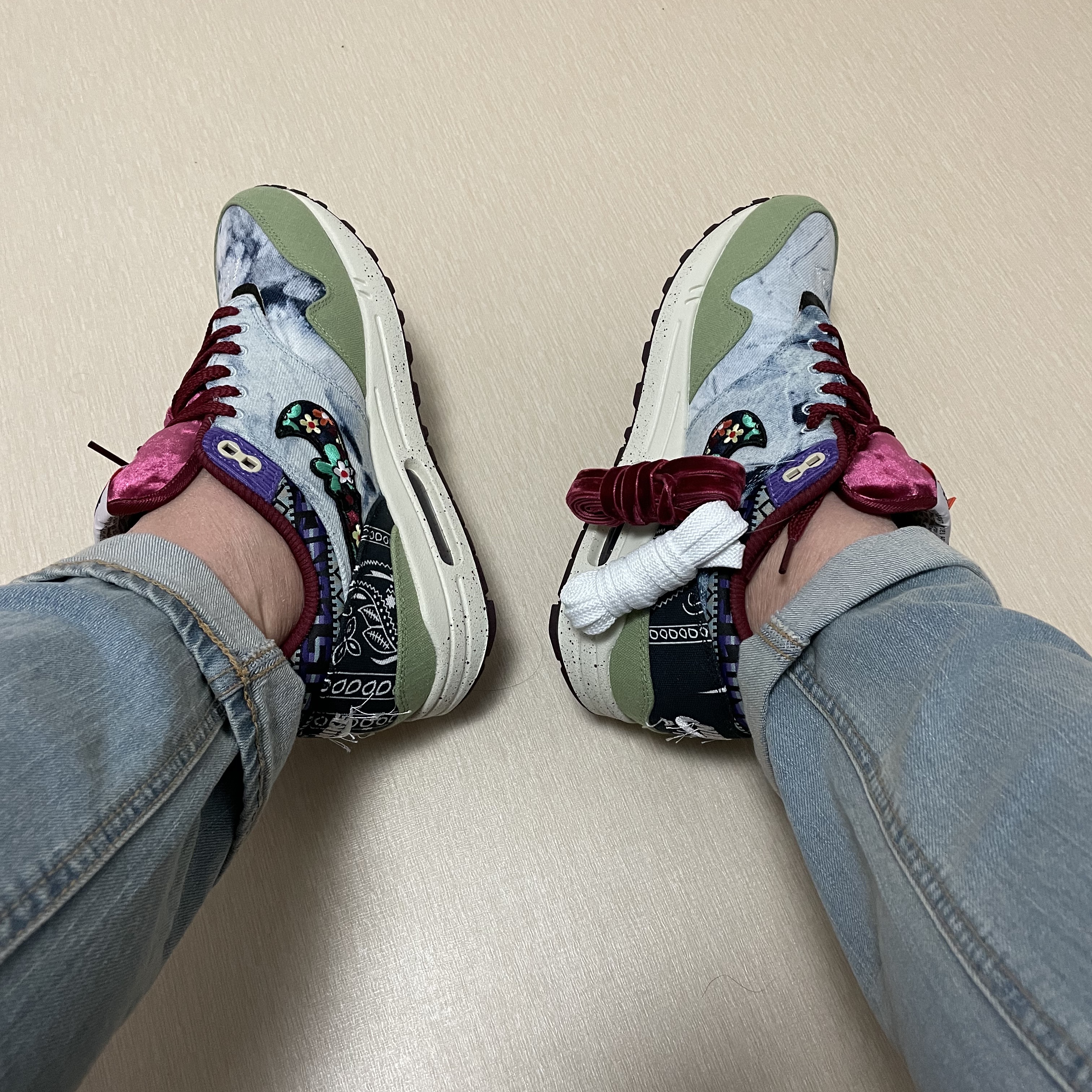 Nike x Concepts Air Max 1 SP Mellow 착용 스타일 - 2
