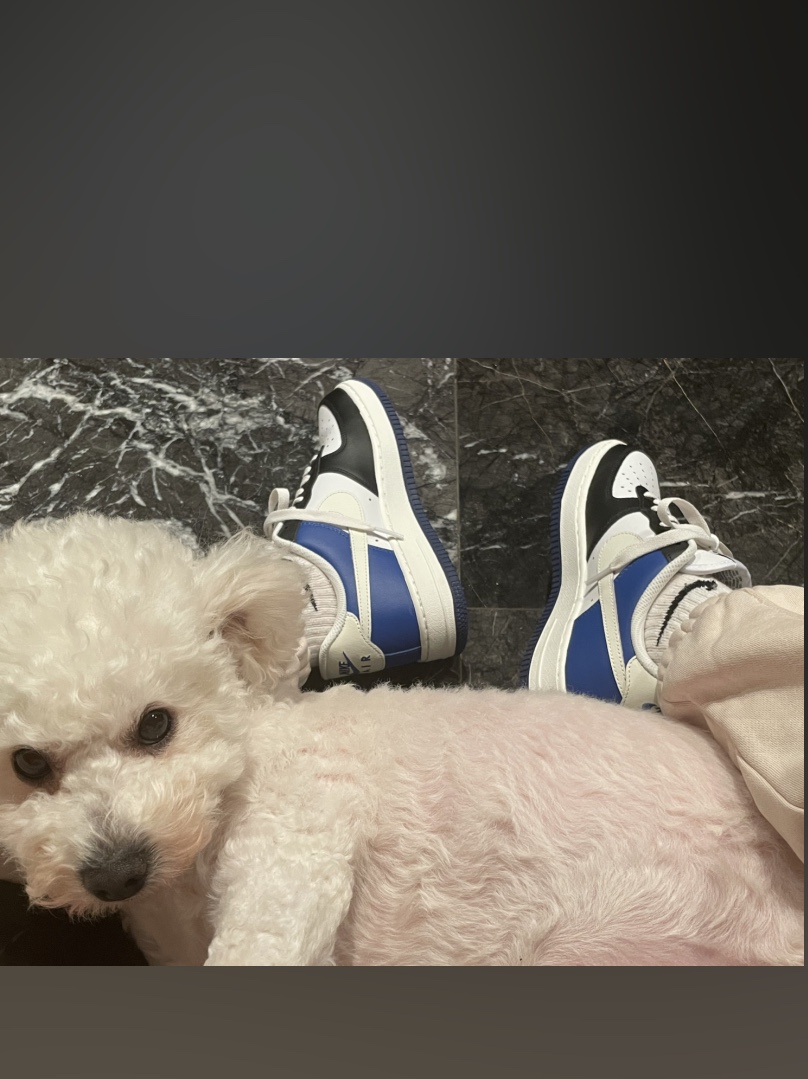Nike Air Force 1 '07 Low White, (W) Nike Air Force 1 '07 Low White 착용 스타일 - 1