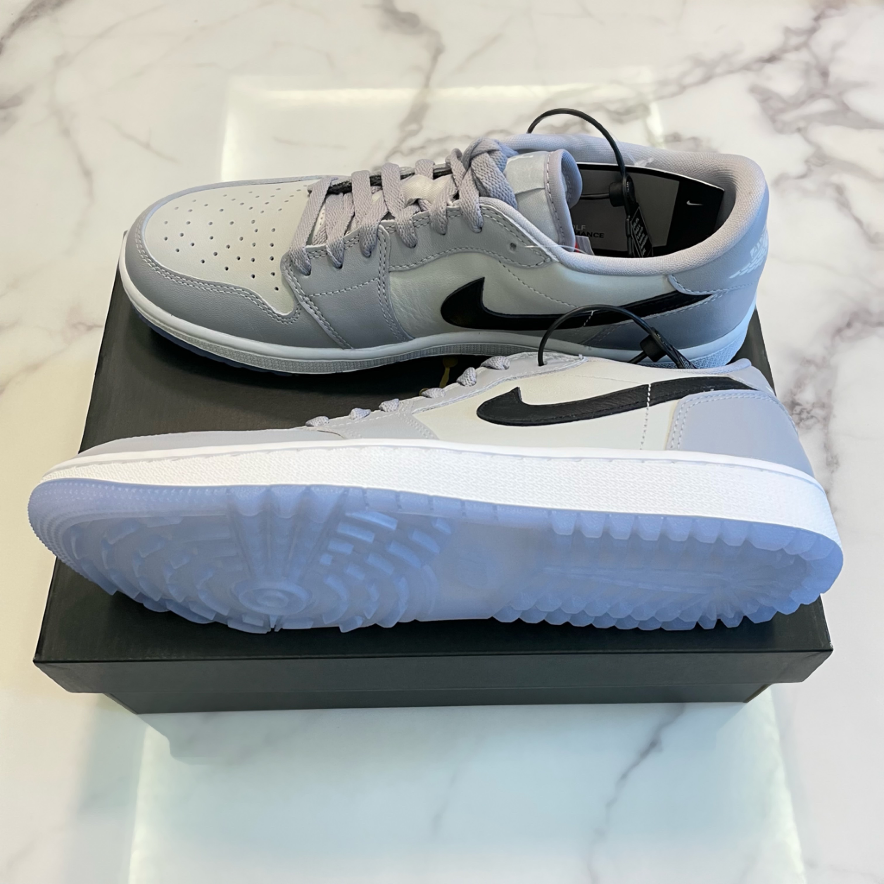 Jordan 1 Low Golf Wolf Grey 착용 스타일