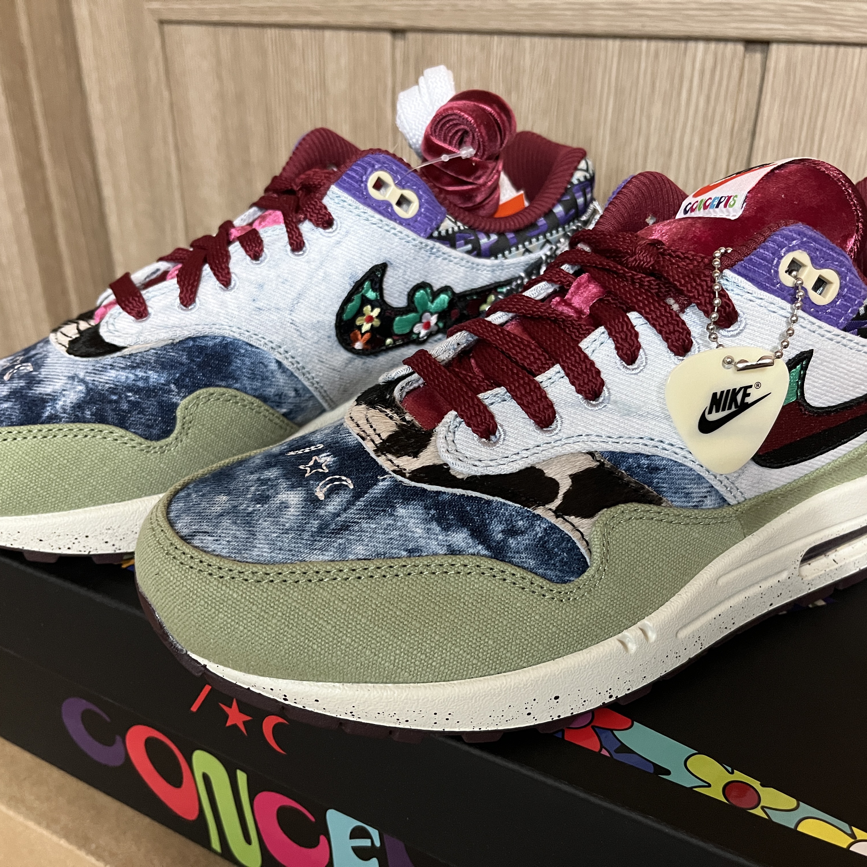 Nike x Concepts Air Max 1 SP Mellow 착용 스타일 - 1