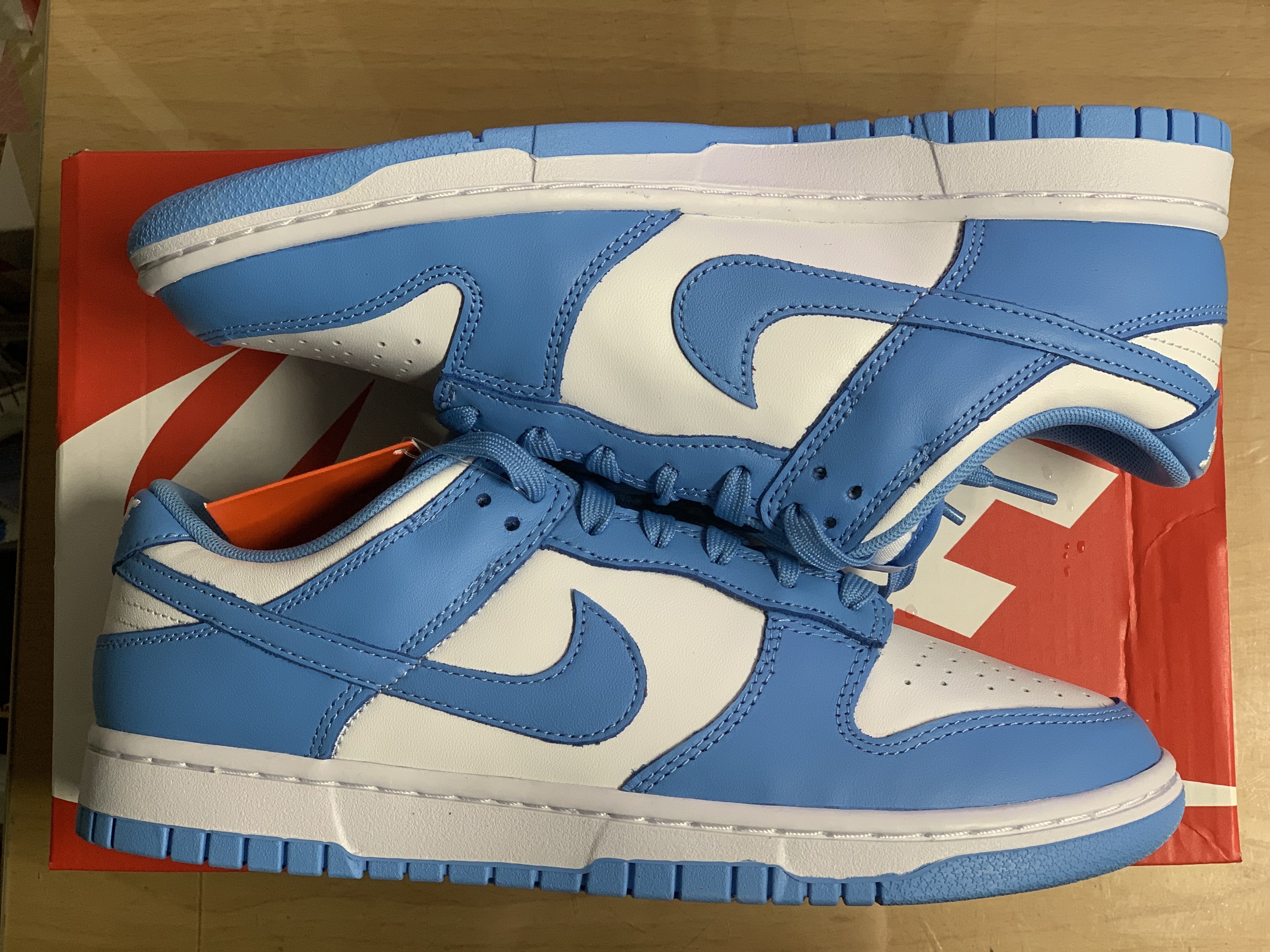 Nike Dunk Low Retro University Blue 착용 스타일