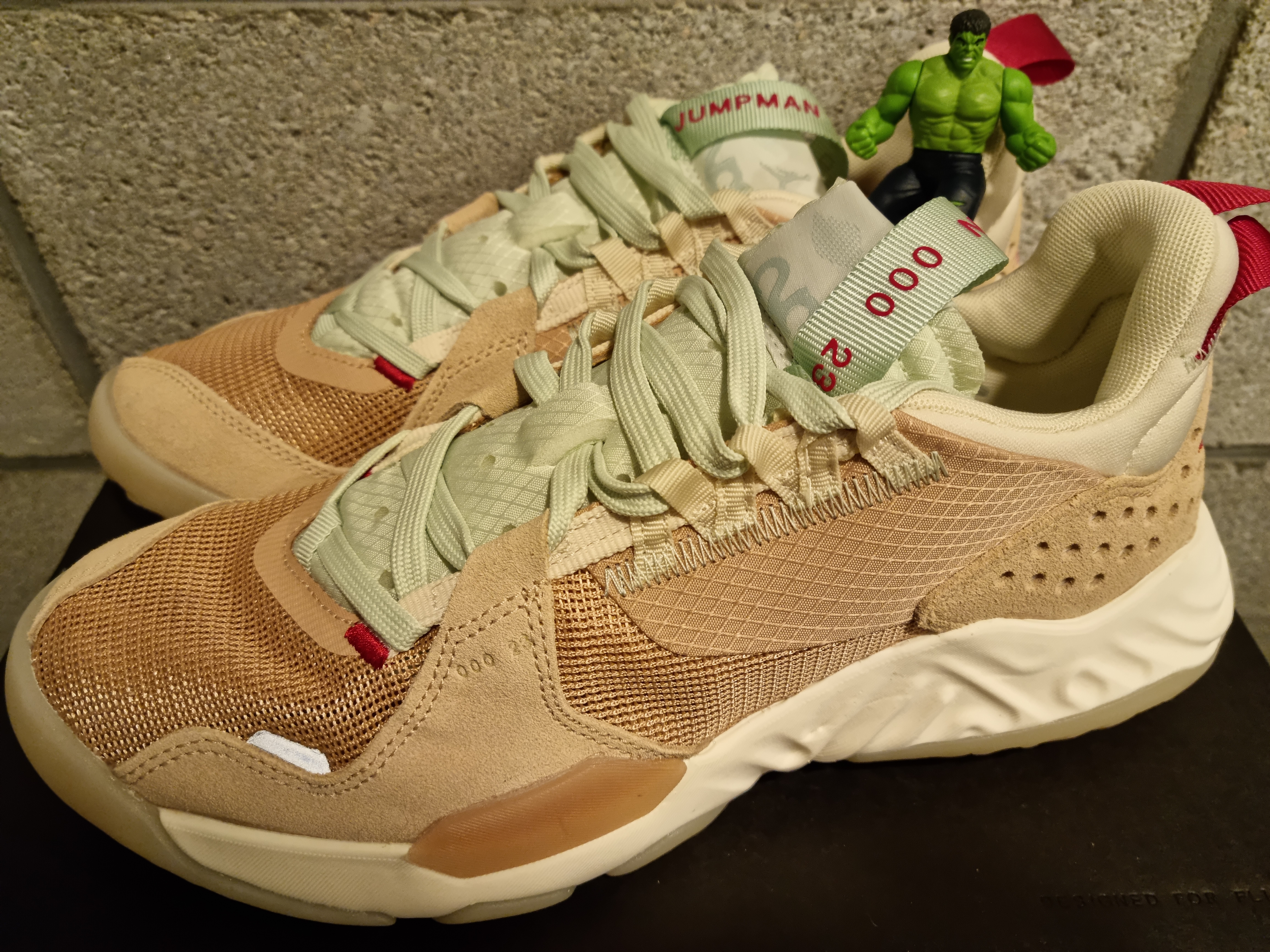 Jordan Delta SP Vachetta Tan 착용 스타일 - 1