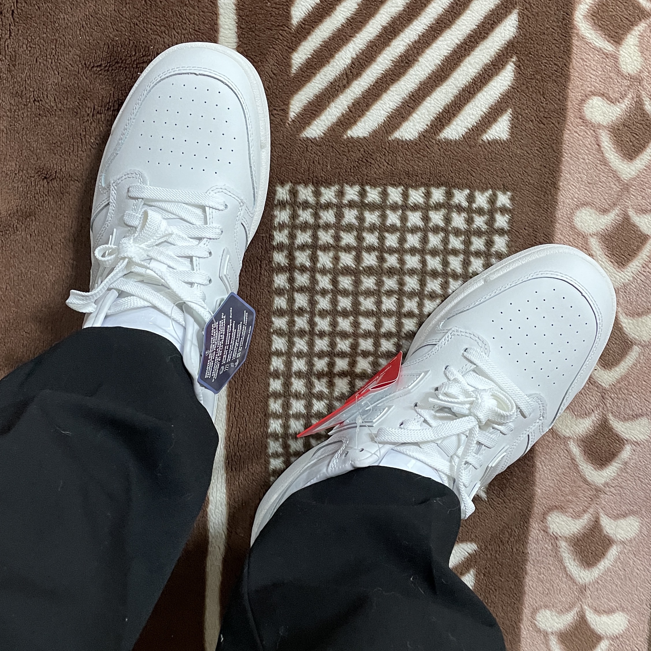 New Balance 480 White 착용 스타일 - 1