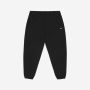 Nike NRG Solo Swoosh Fleece Pants Black White - Asia