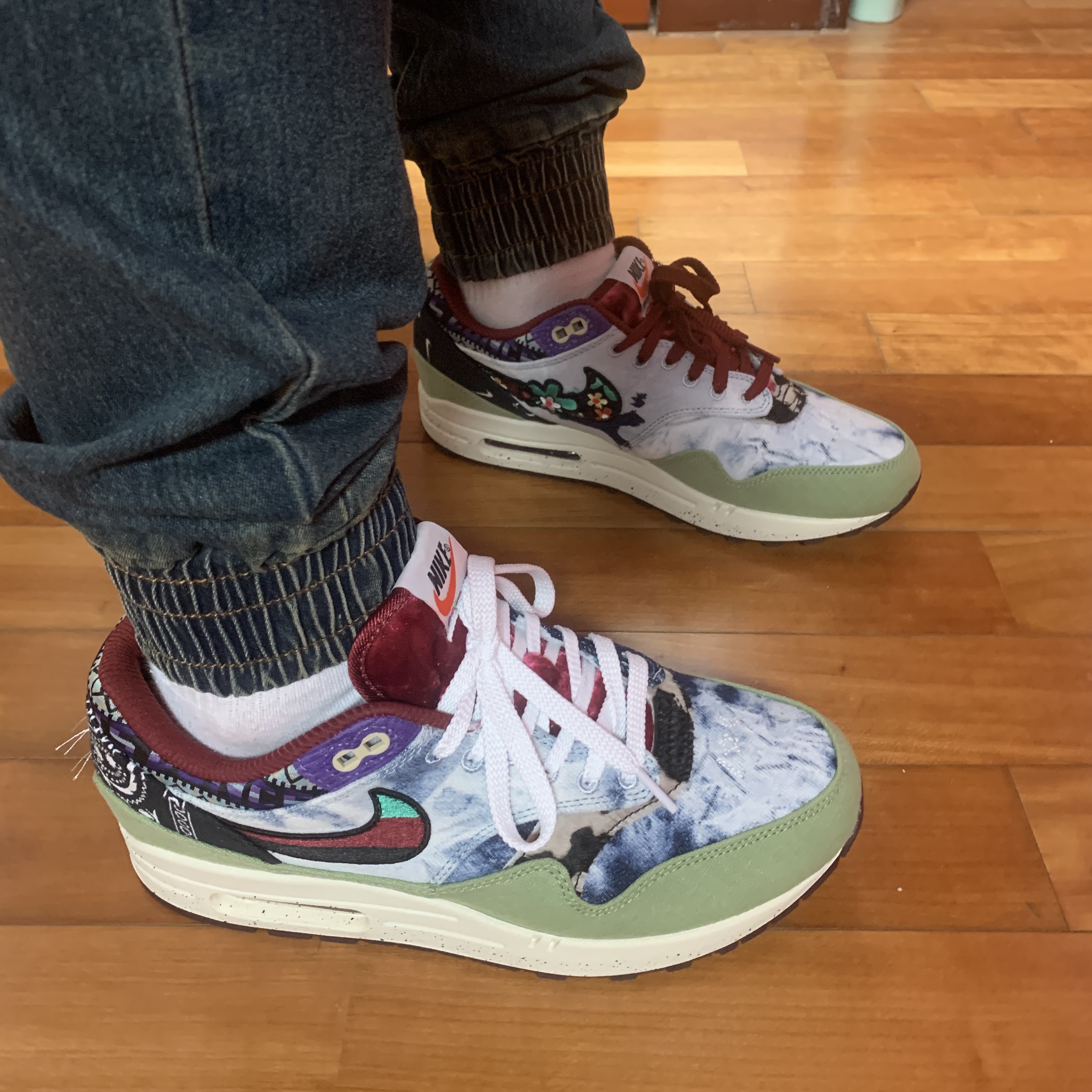 Nike x Concepts Air Max 1 SP Mellow 착용 스타일 - 1