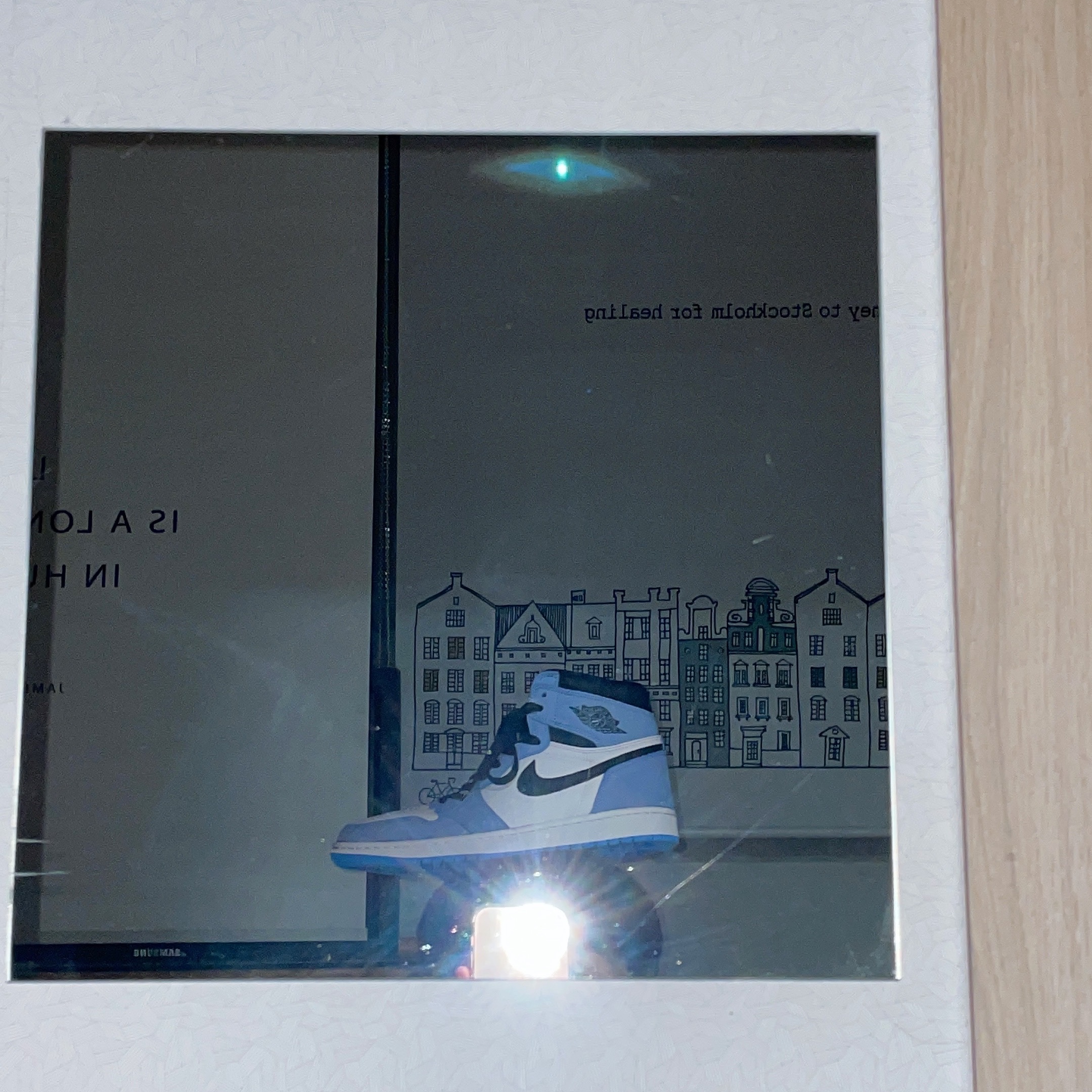 Jordan 1 Retro High OG University Blue 착용 스타일