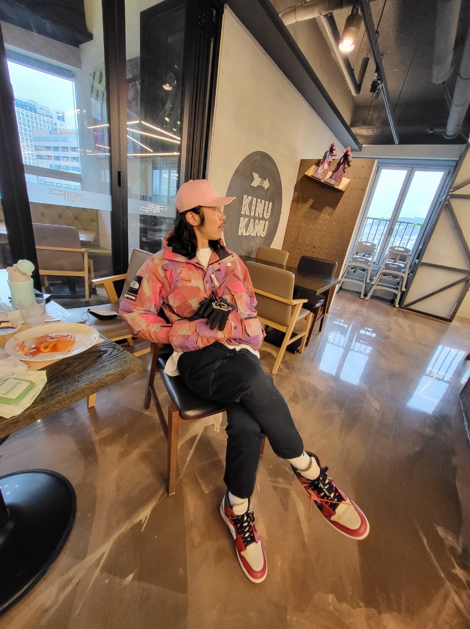 Supreme x The North Face Cargo Jacket Multi-Color - 20SS, Jordan 1 x Off-White Retro High Chicago The Ten 착용 스타일 - 2