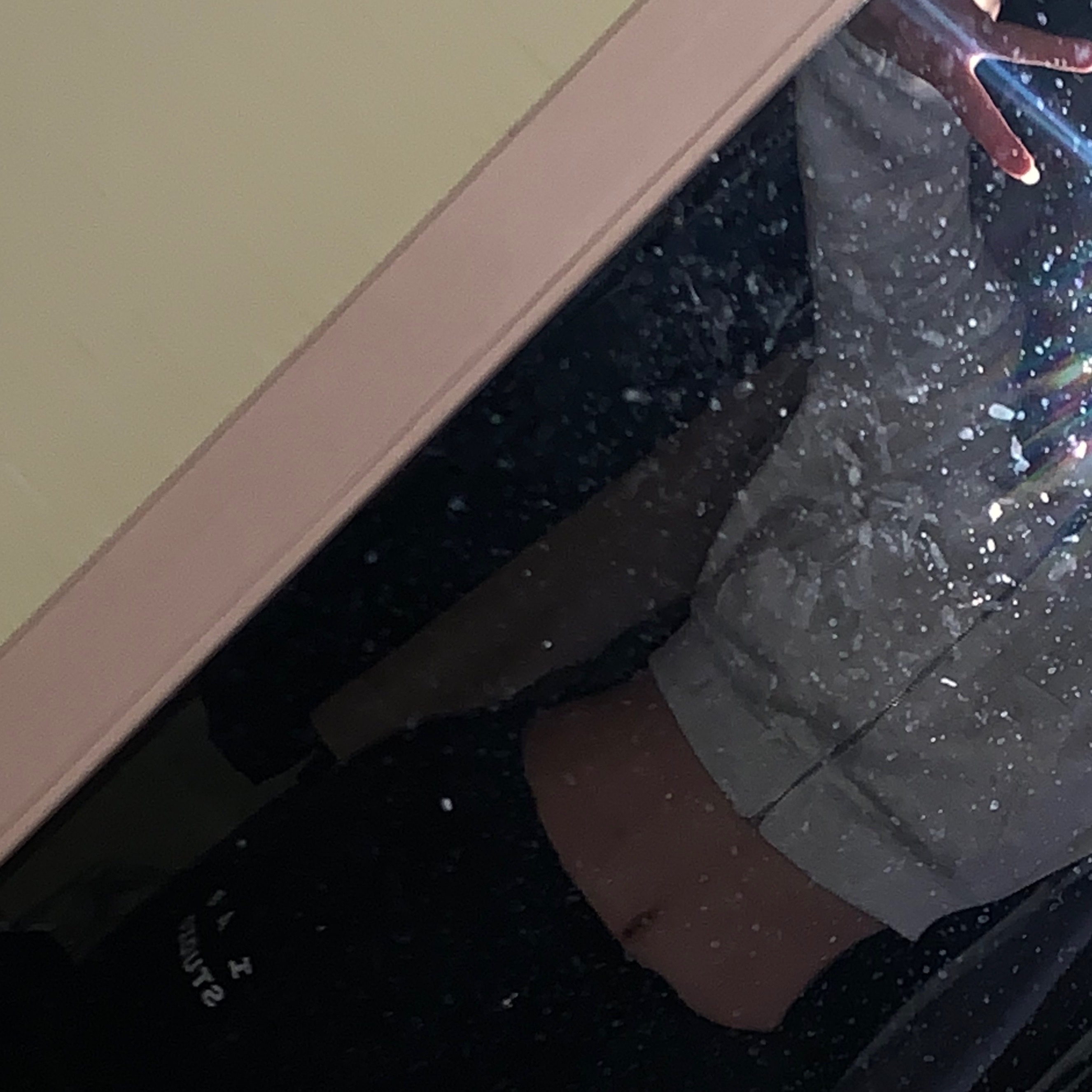 IAB Studio Sweatpants Black White - 22SS 착용 스타일