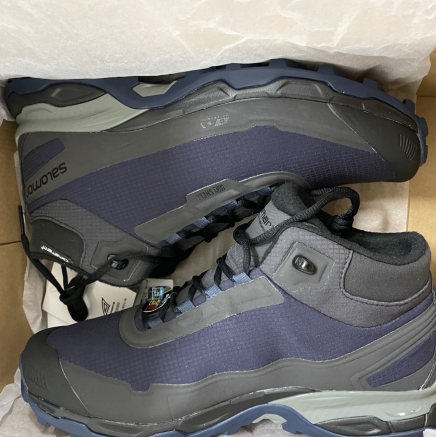 Salomon x Carhartt WIP Shelter CSWP Black Phantom 착용 스타일