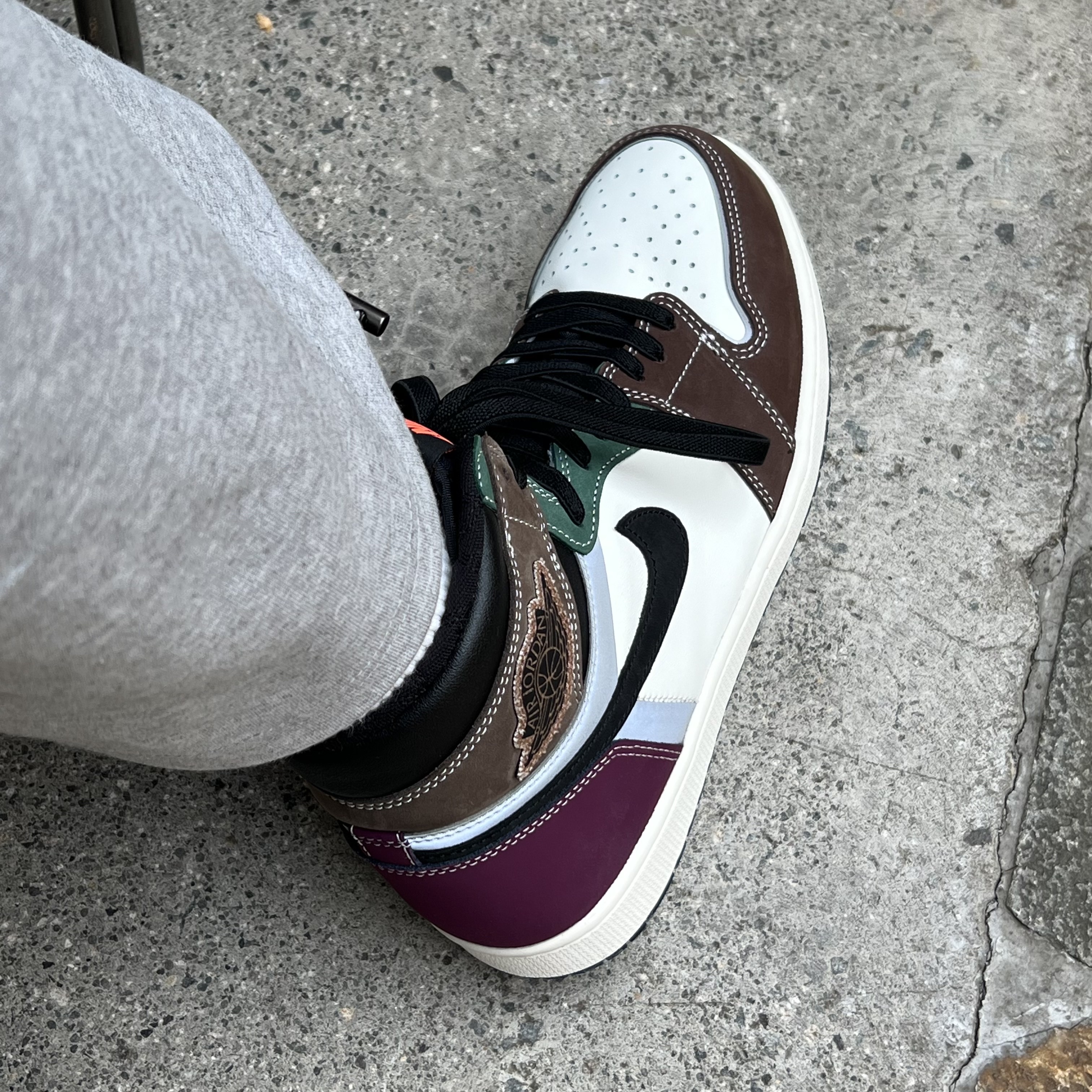 Jordan 1 Retro High OG Craft 착용 스타일 - 1
