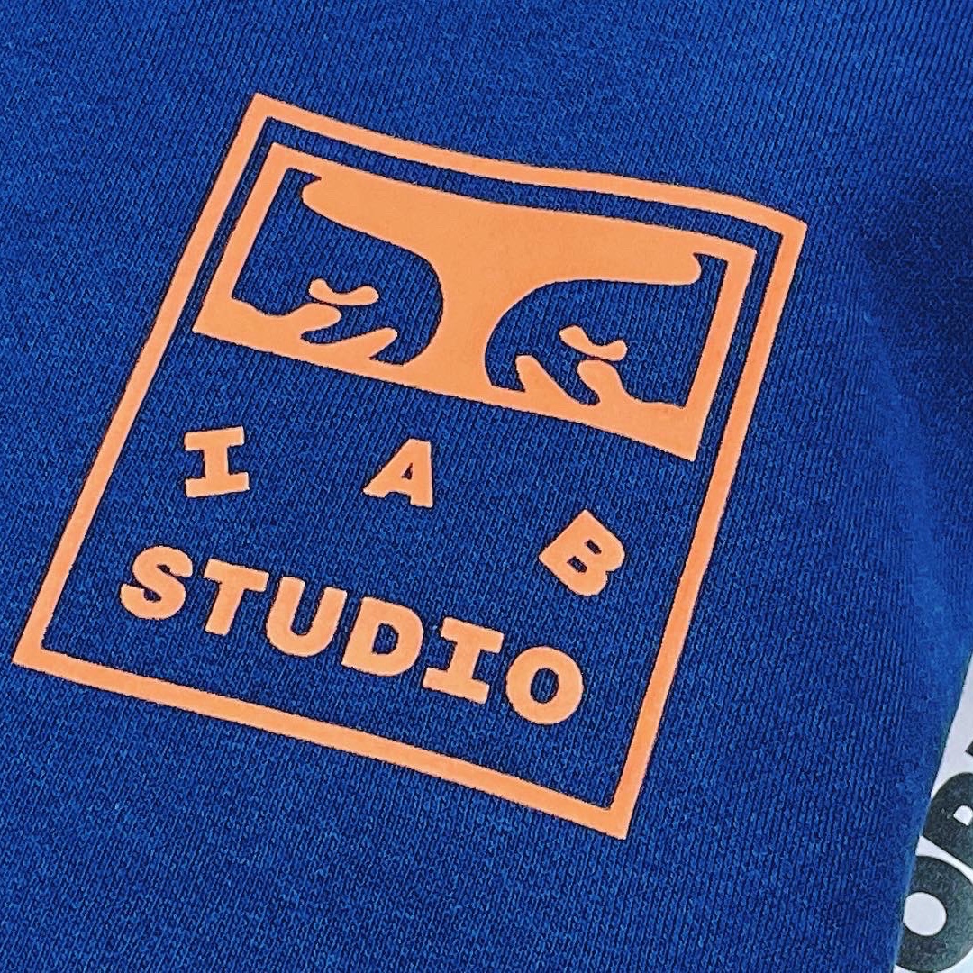 IAB Studio x Obey Eyes Icon Hoodie Oceana, IAB Studio x Obey Eyes Icon T-Shirt White 착용 스타일 - 2